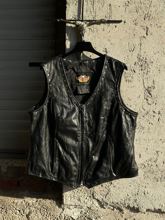 HARLEY DAVIDSON LEATHER VEST
