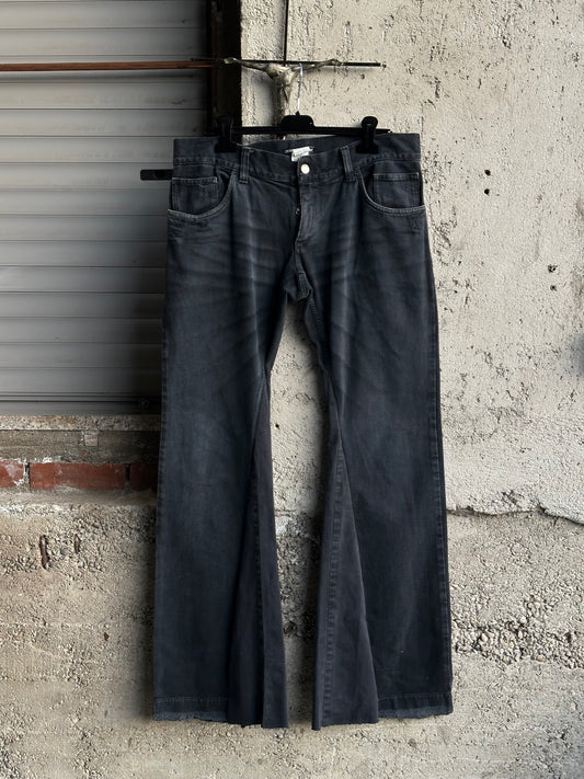 DOLCE & GABBANA BLACK FLARED JEANS