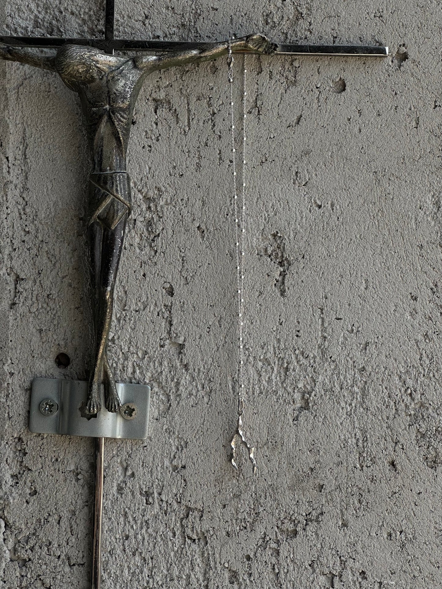 HAILV SMALL LIGHTNING SILVER NECKLACE