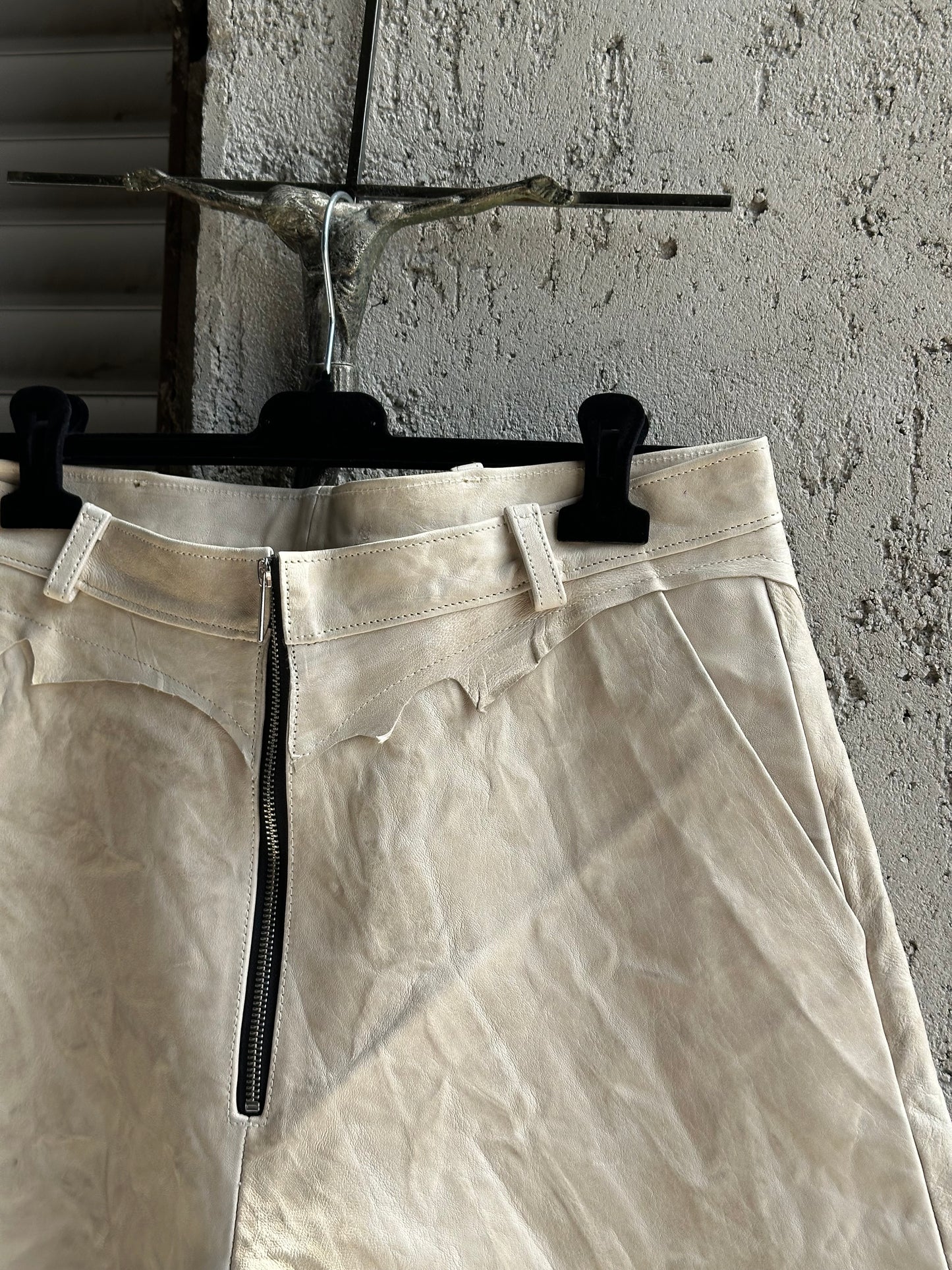 ALEKSANDER CECCO MONUMENTUS LUX TIBIA CUT PANTS
