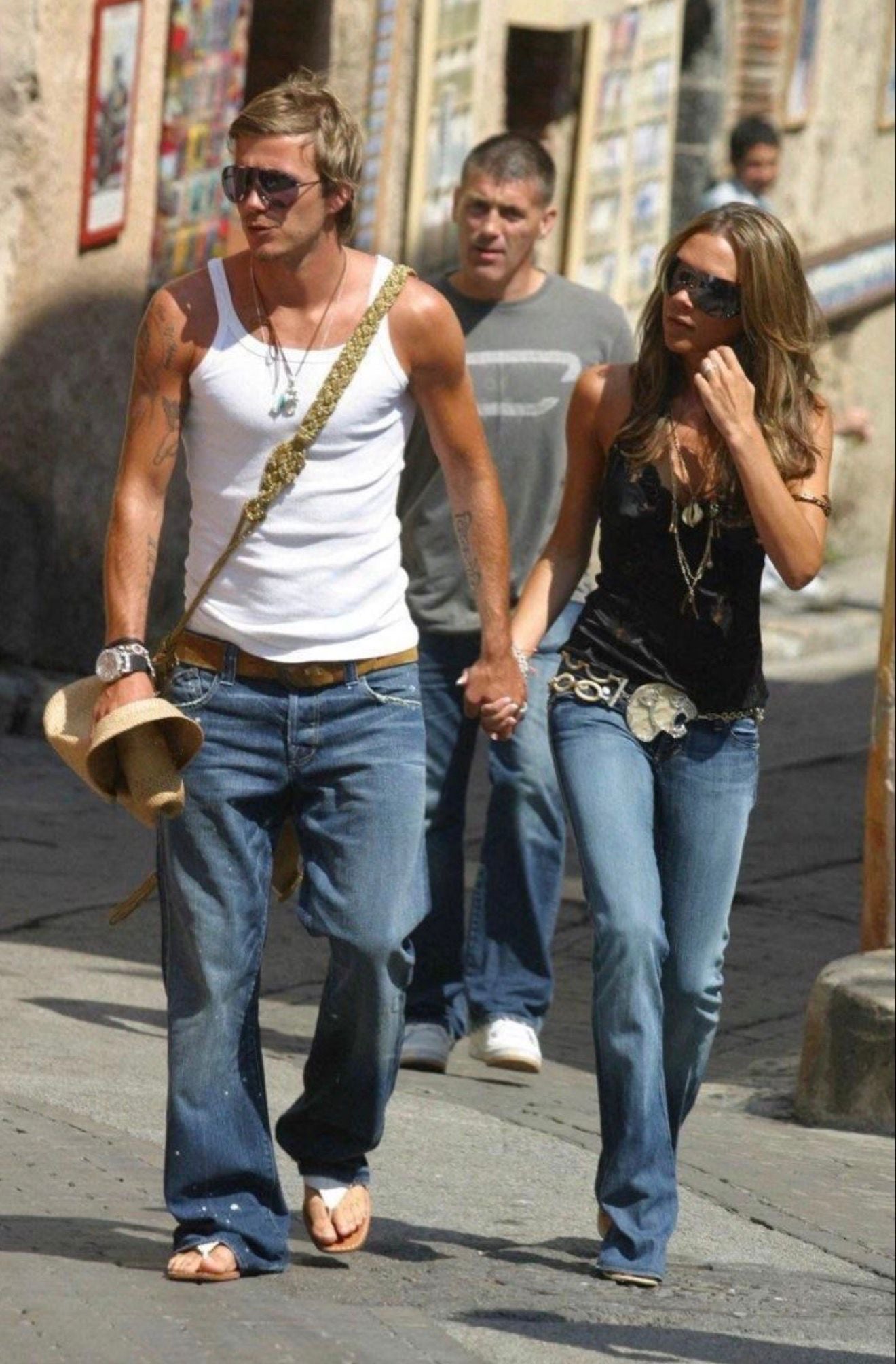DOLCE & GABBANA WHITE TANK TOP