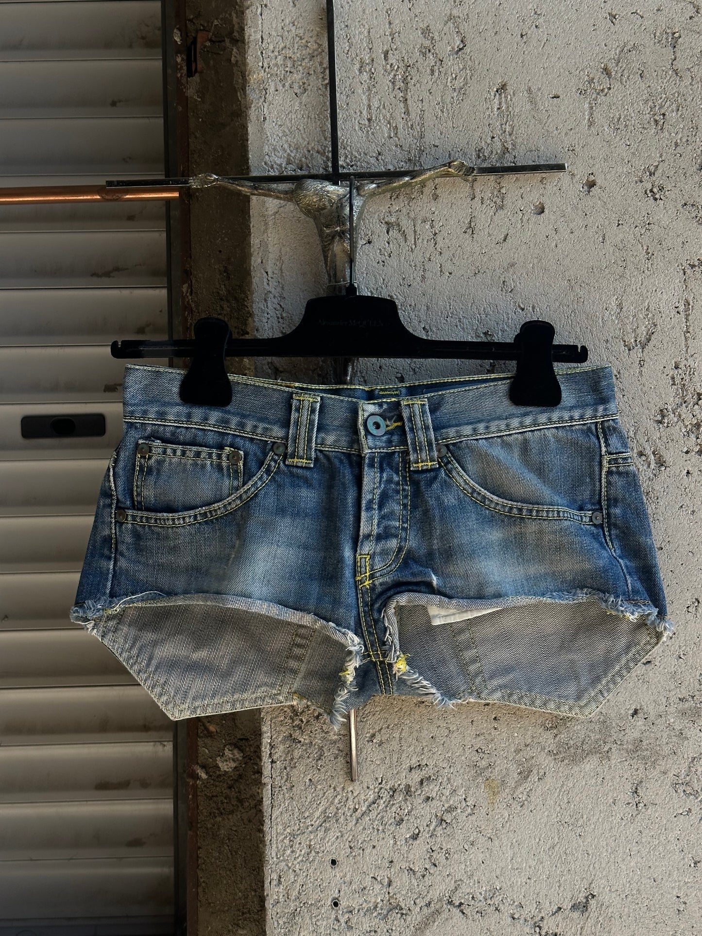 DONDUP DENIM MINI SHORTS