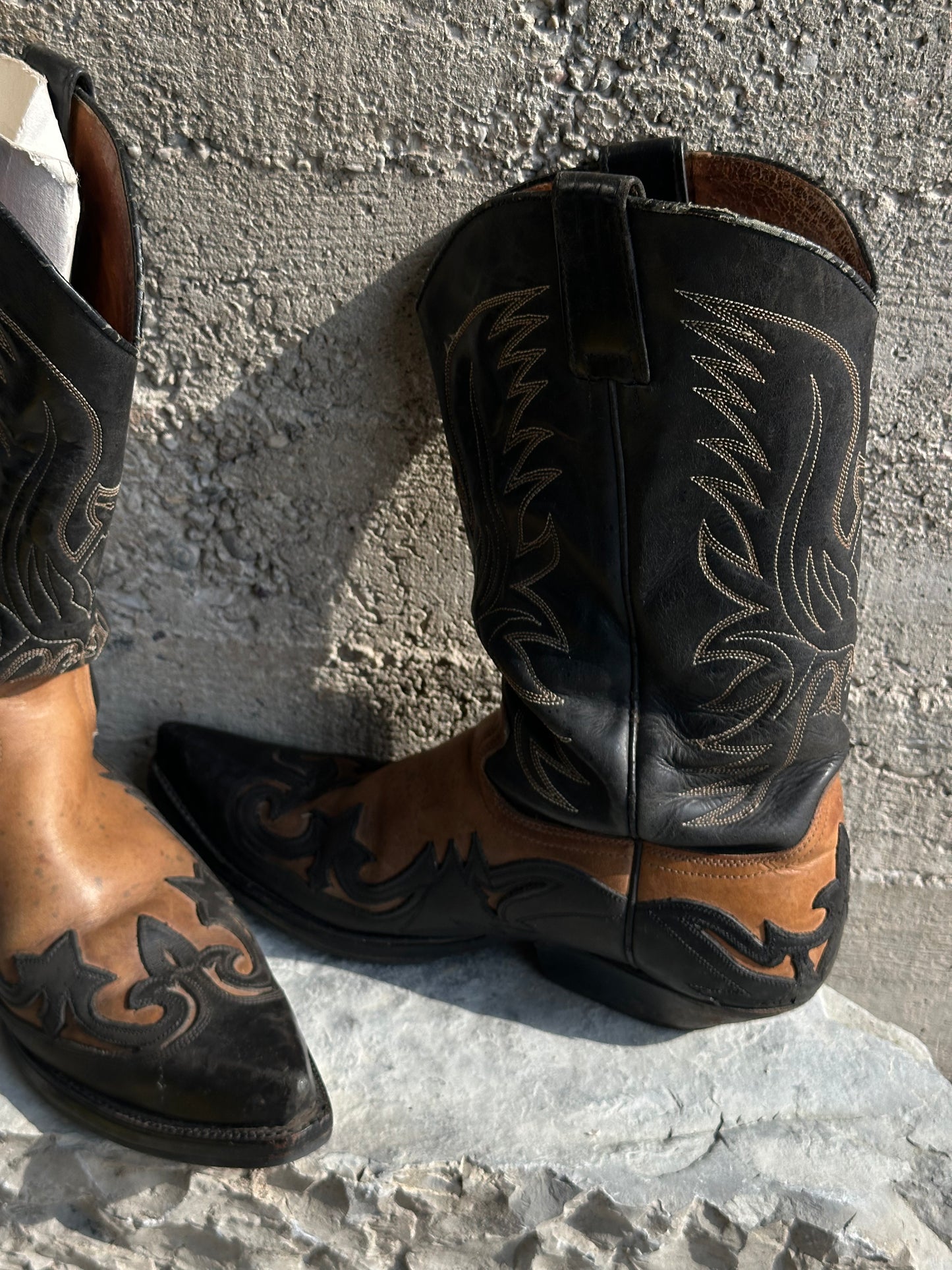 TEXAN LEATHER BOOTS