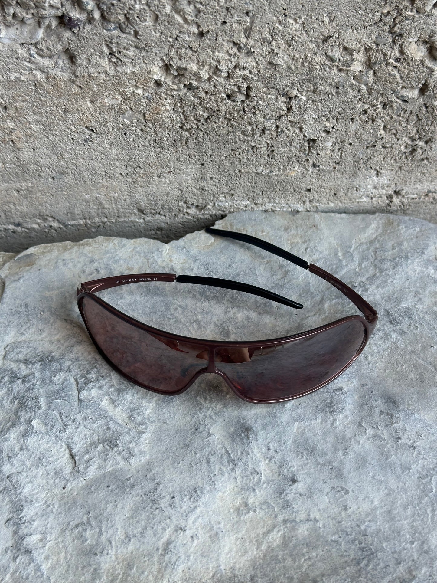 GUCCI BURGUNDY GG 1661/S SUNGLASSES