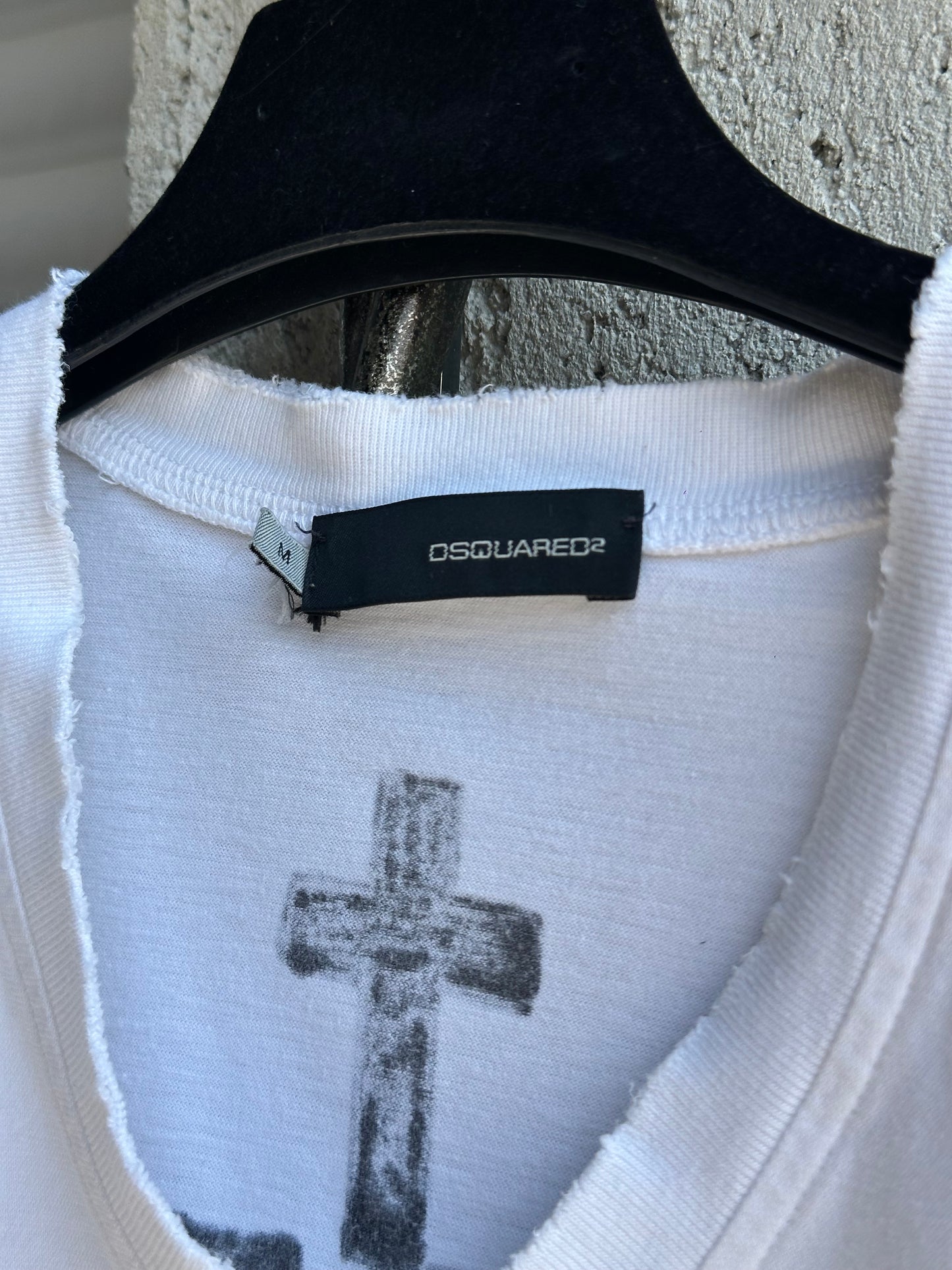 DSQUARED2 WHITE T-SHIRT