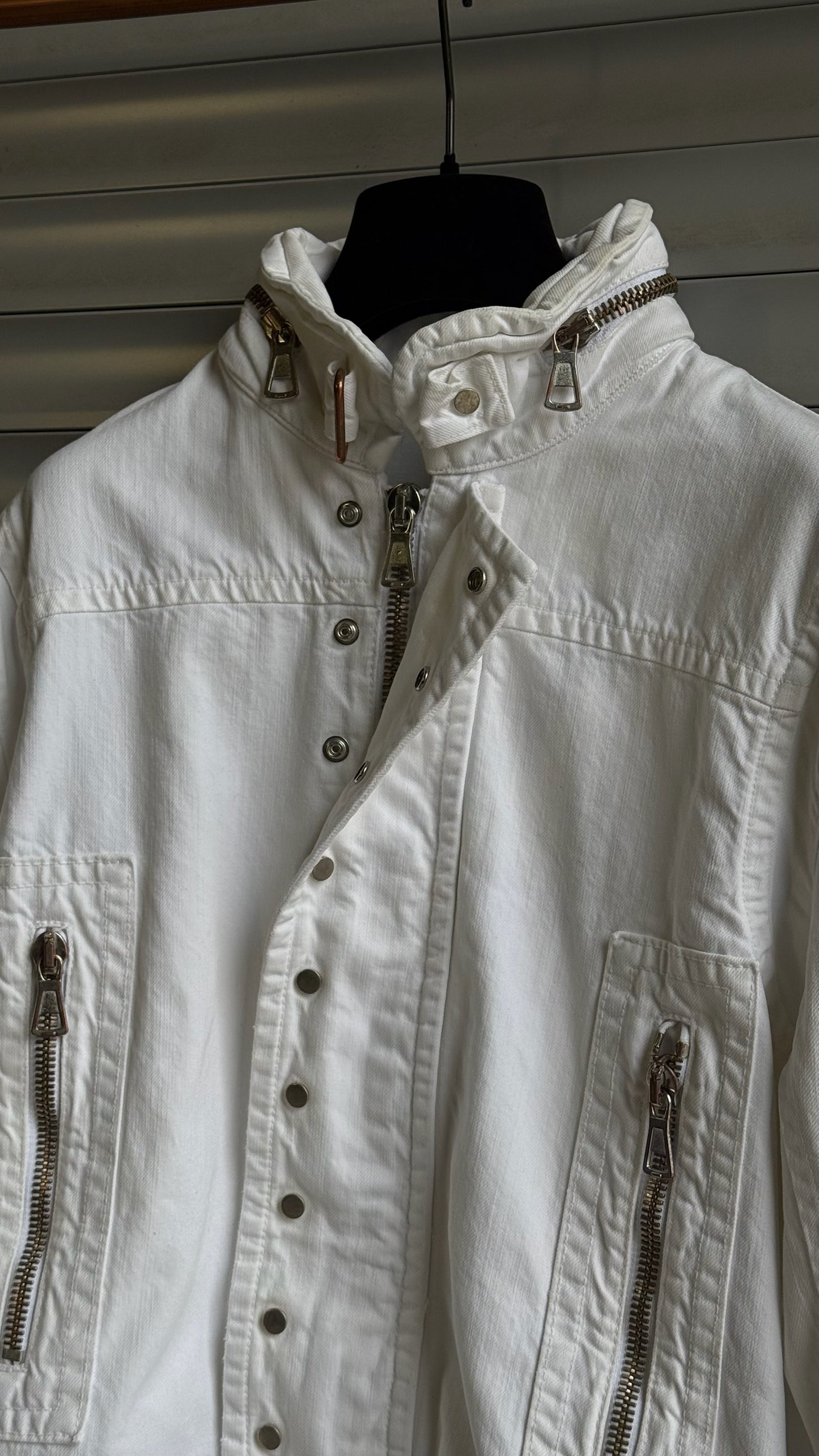 DSQUARED2 WHITE JERSEY BIKER