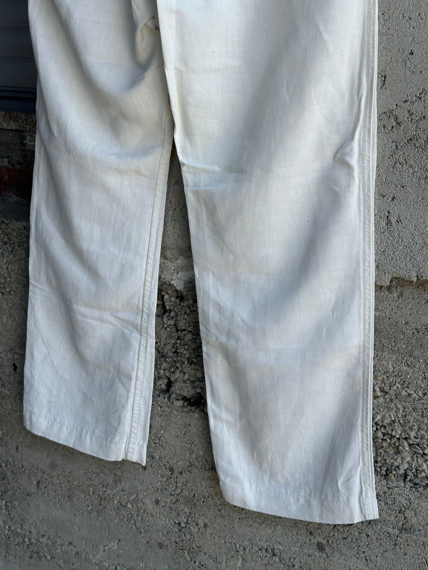 LINEN WITHE CO-ORD SET