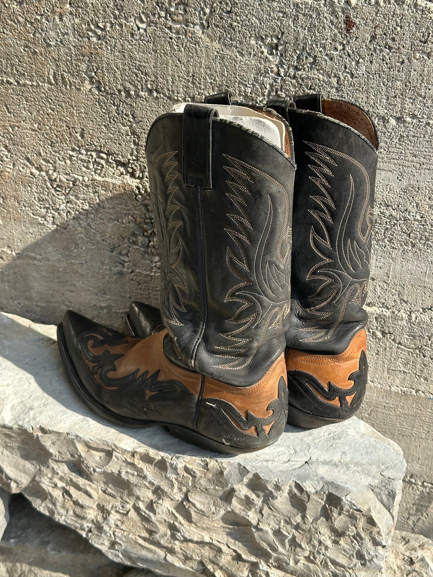 TEXAN LEATHER BOOTS