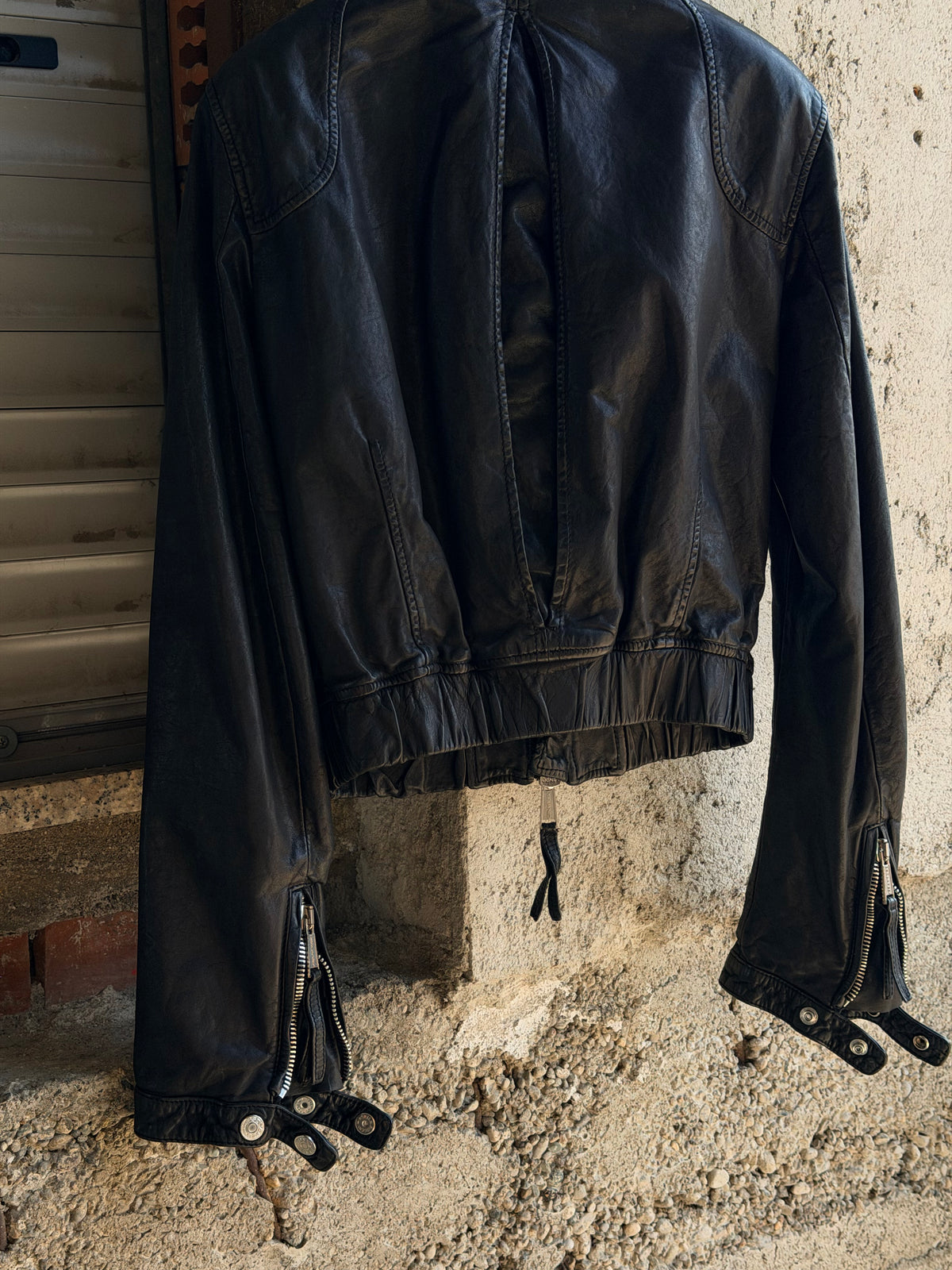 DSQUARED2 MOTOR LEATHER BIKER