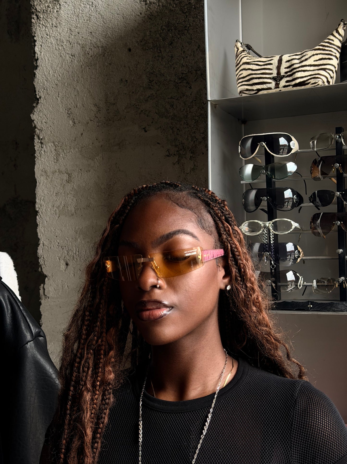 ROBERTO CAVALLI PINK CLEOPATRA SUNGLASSES