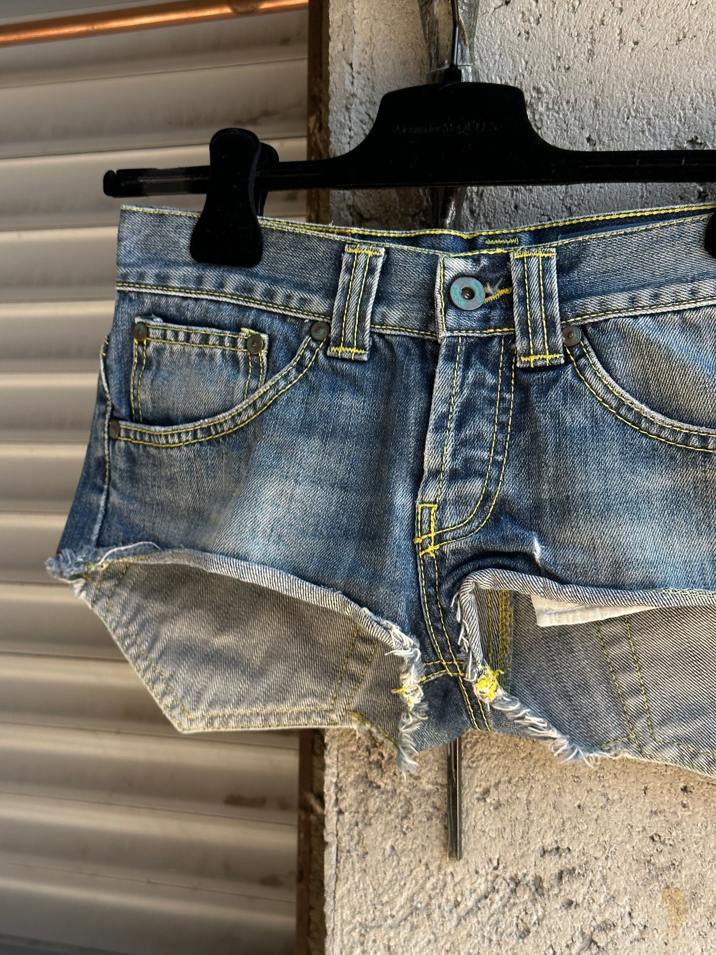 DONDUP DENIM MINI SHORTS