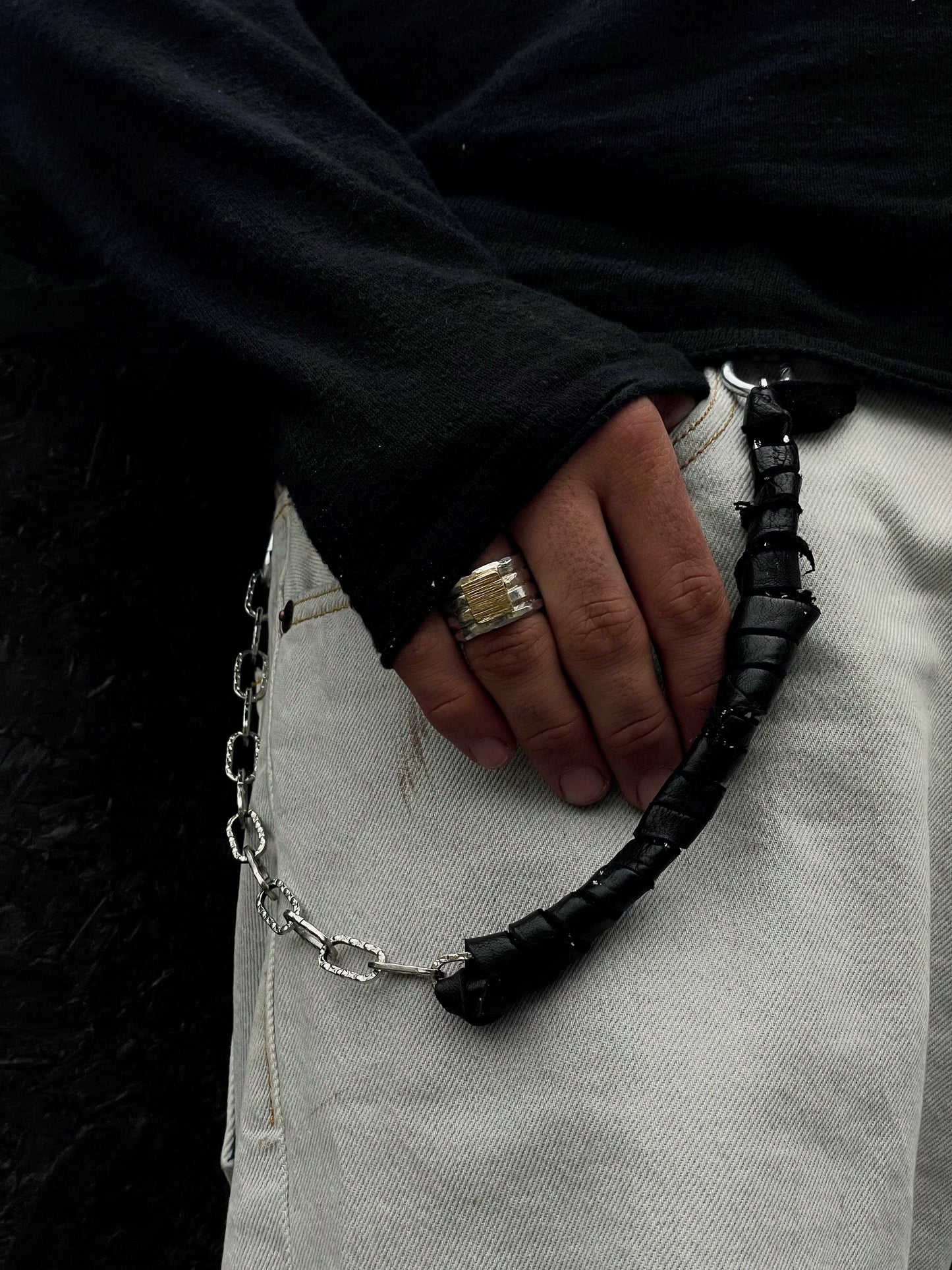HAILV 4 SILVER RINGS