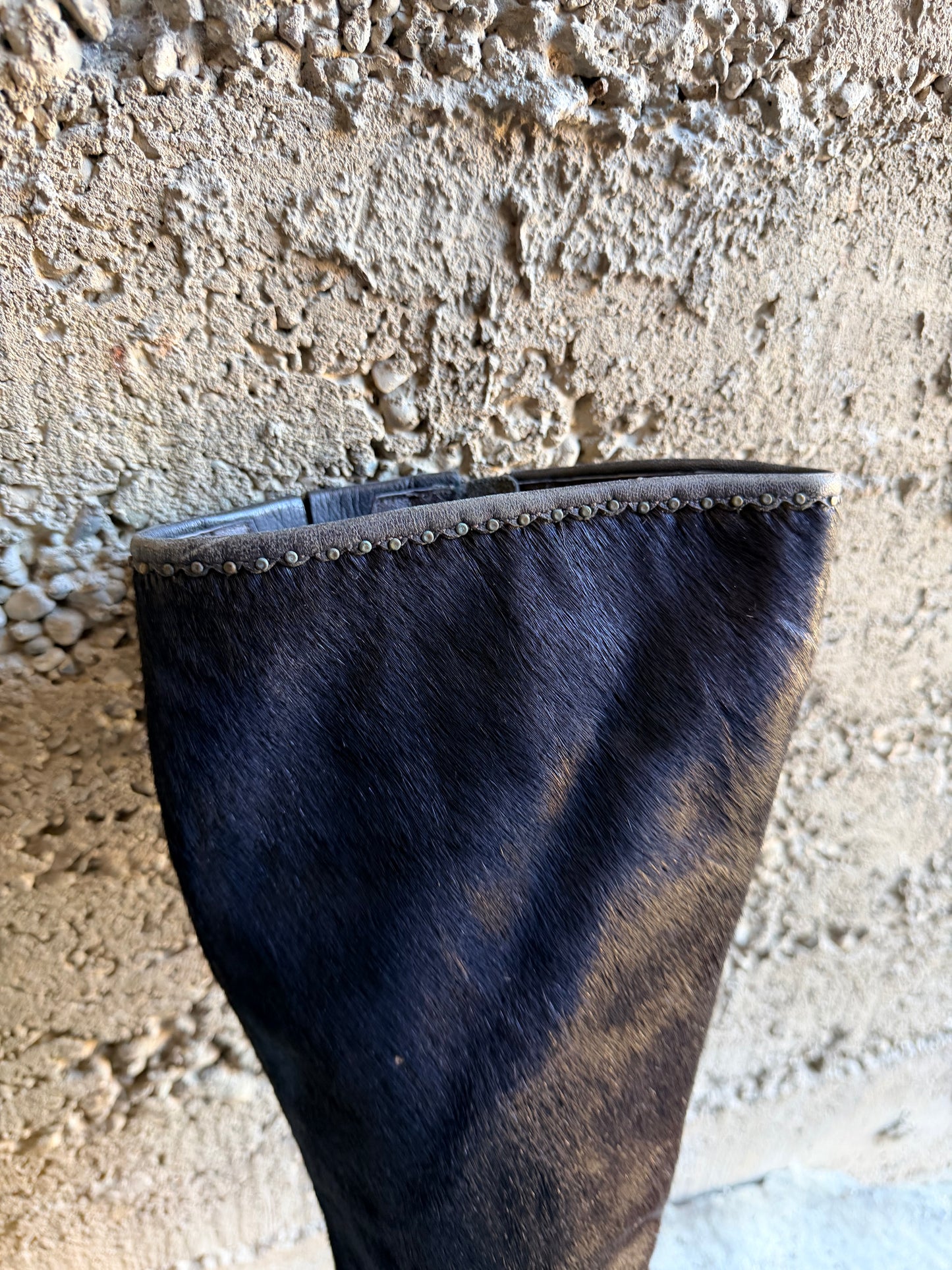 BOOTS CAVALLINO PUNTA PELLE BROWN