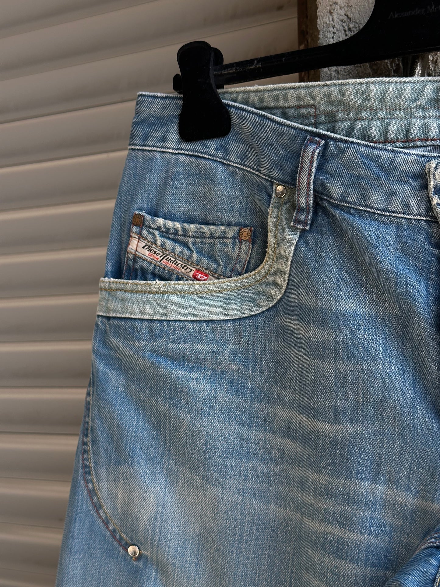 DIESEL BAGGY DENIM PANTS