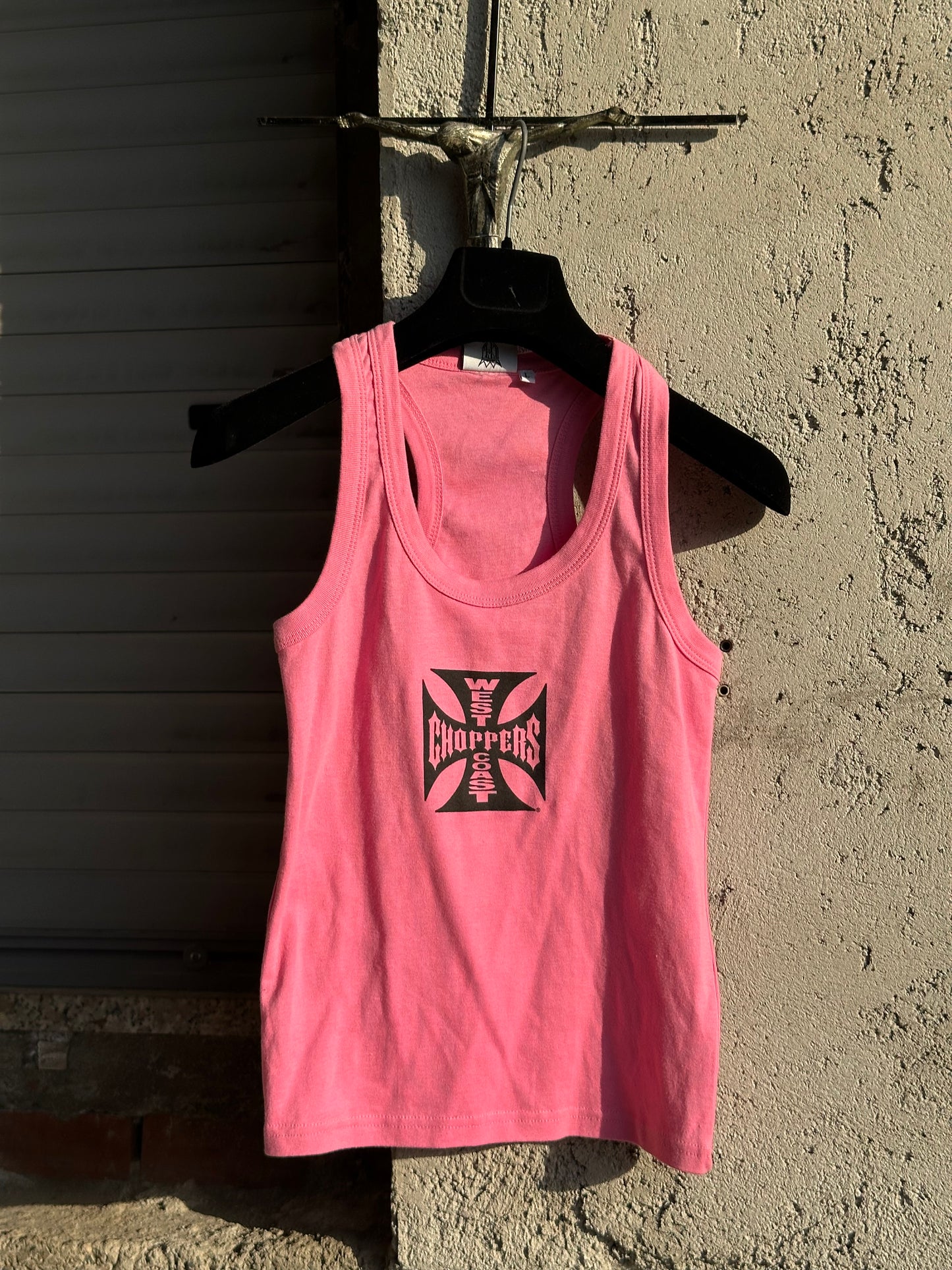 WEST COAST CHOPPERS PINK TANK TOP