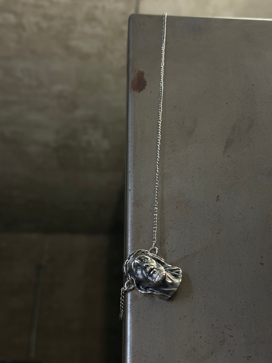 SILVER FAITH NECKLACE BY V