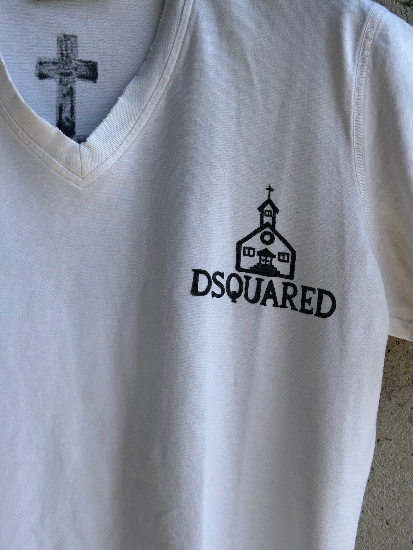 DSQUARED2 WHITE T-SHIRT