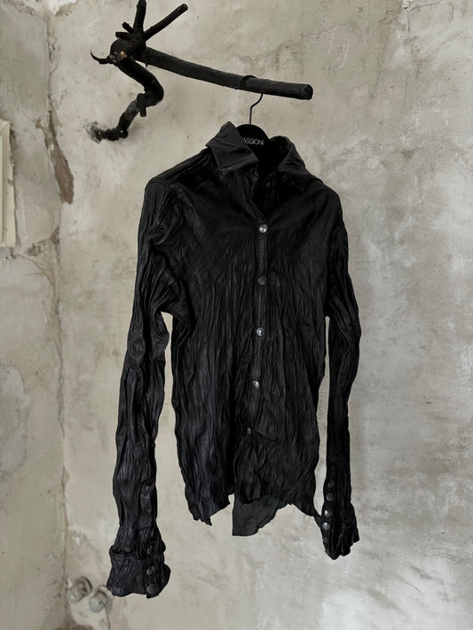 ALEKSANDER CECCO “ARMONYEN” HANDMADE LEATHER SHIRT