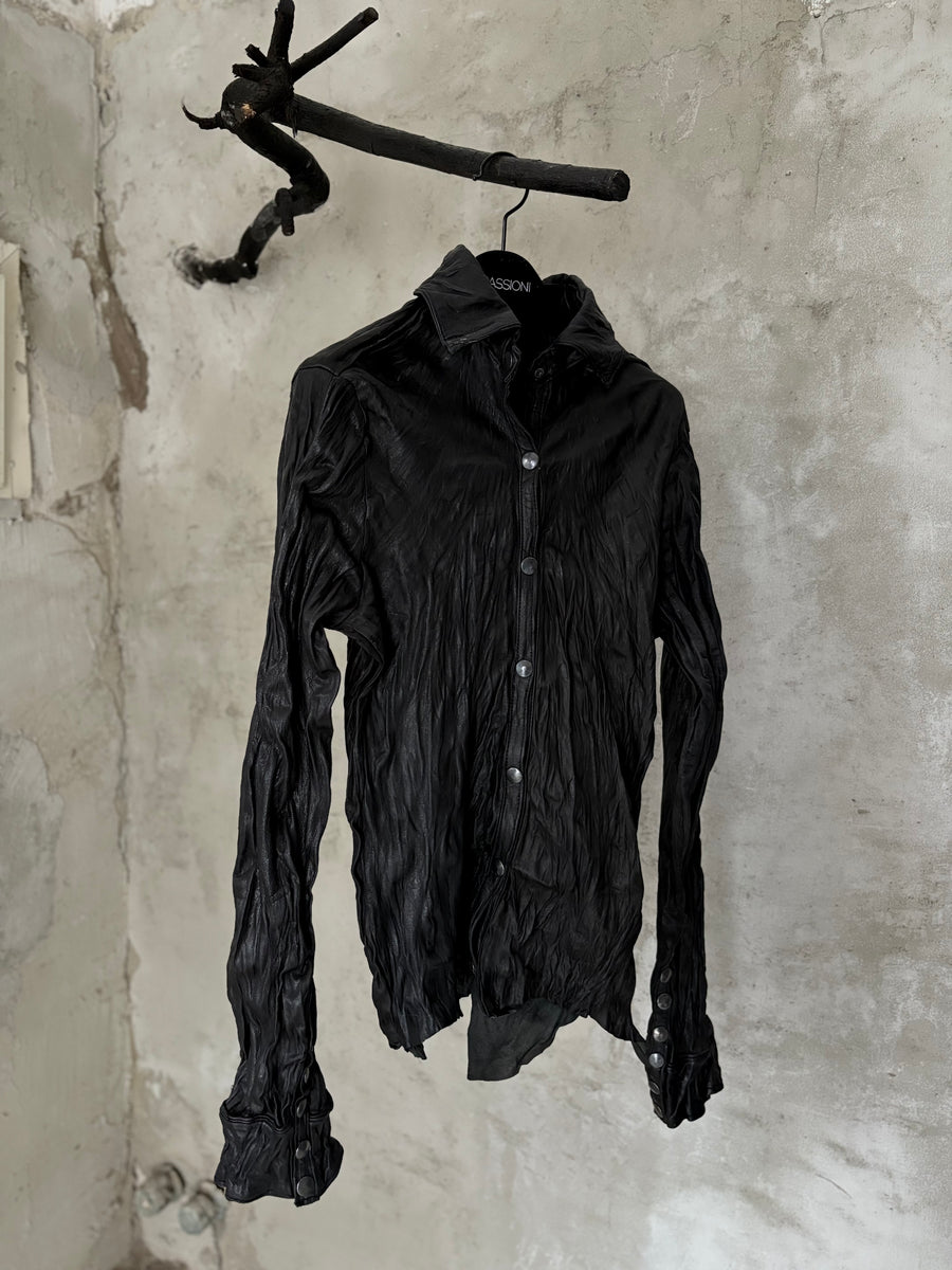 ALEKSANDER CECCO “ARMONYEN” HANDMADE LEATHER SHIRT