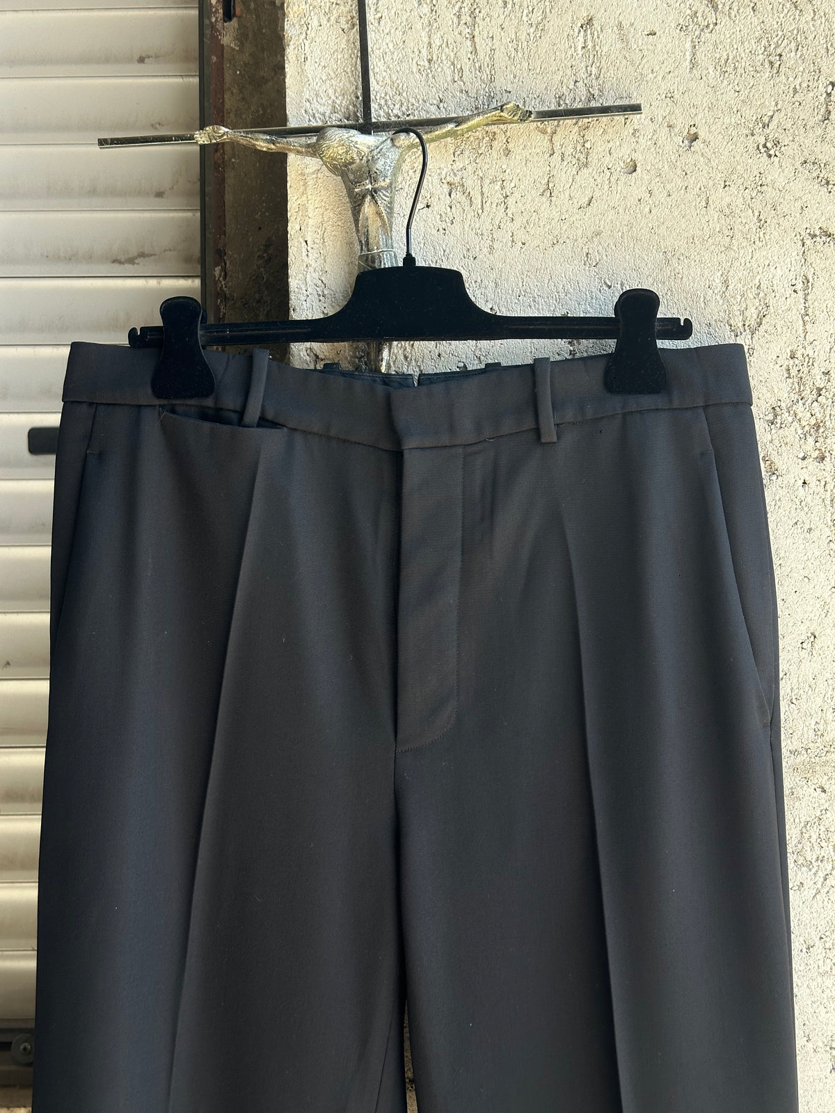 ANN DEMEULEMEESTER CLASSIC STRAIGHT-LEG TROUSERS