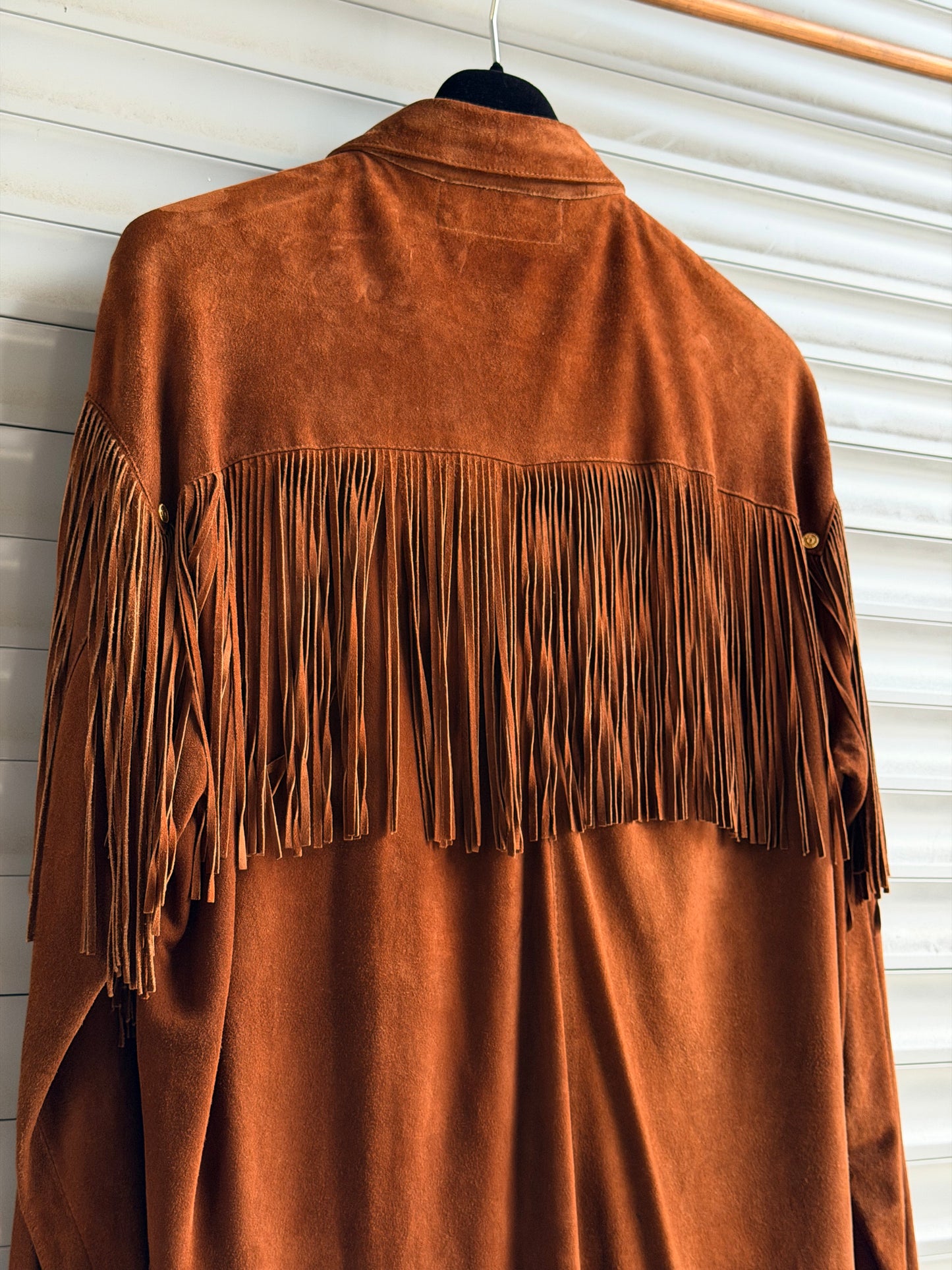 ROBERTO CAVALLI COWGIRL SUEDE SHIRT