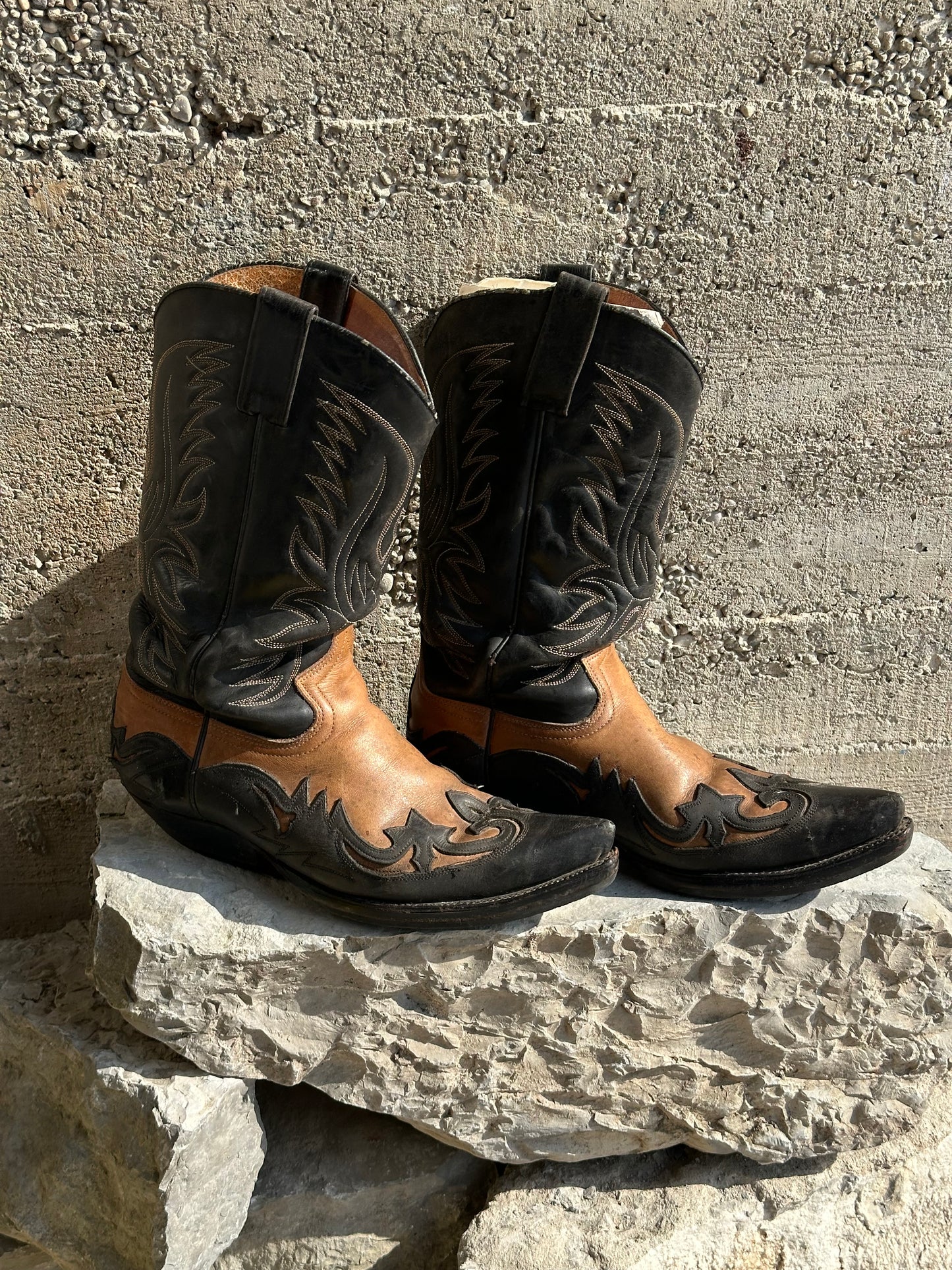 TEXAN LEATHER BOOTS