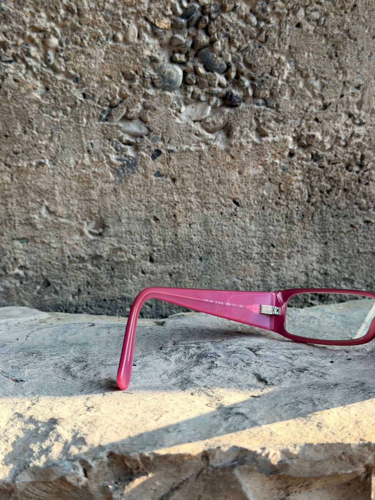 PRADA RED GLASSES