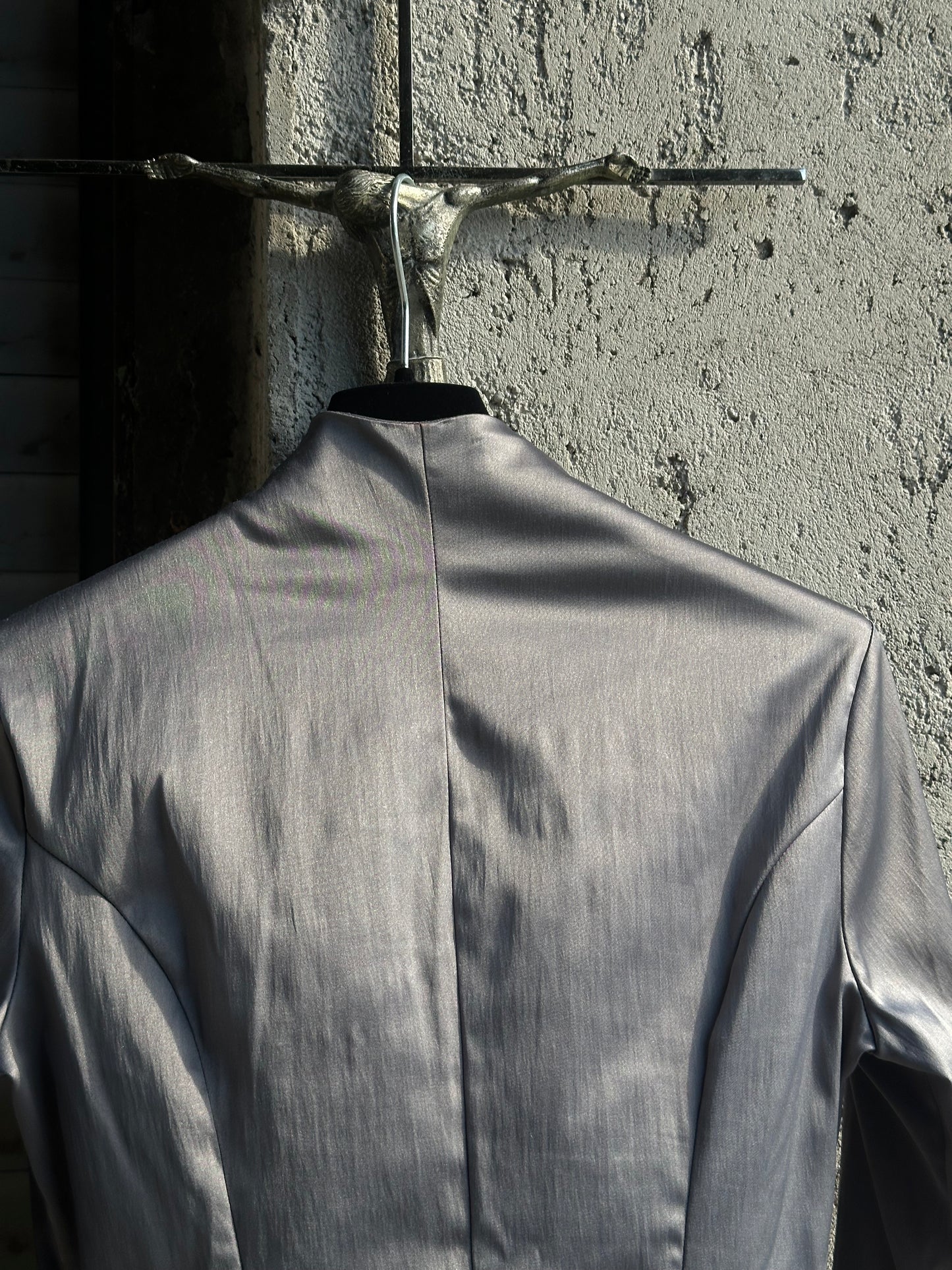 NAPOLEON SATIN LILAC SHIRT