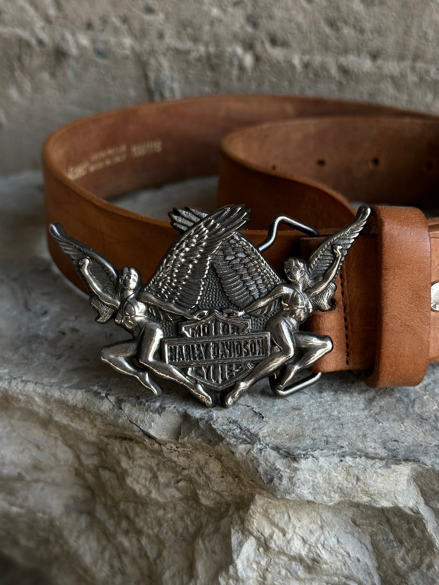 HARLEY DAVIDSON LEATHER BELT