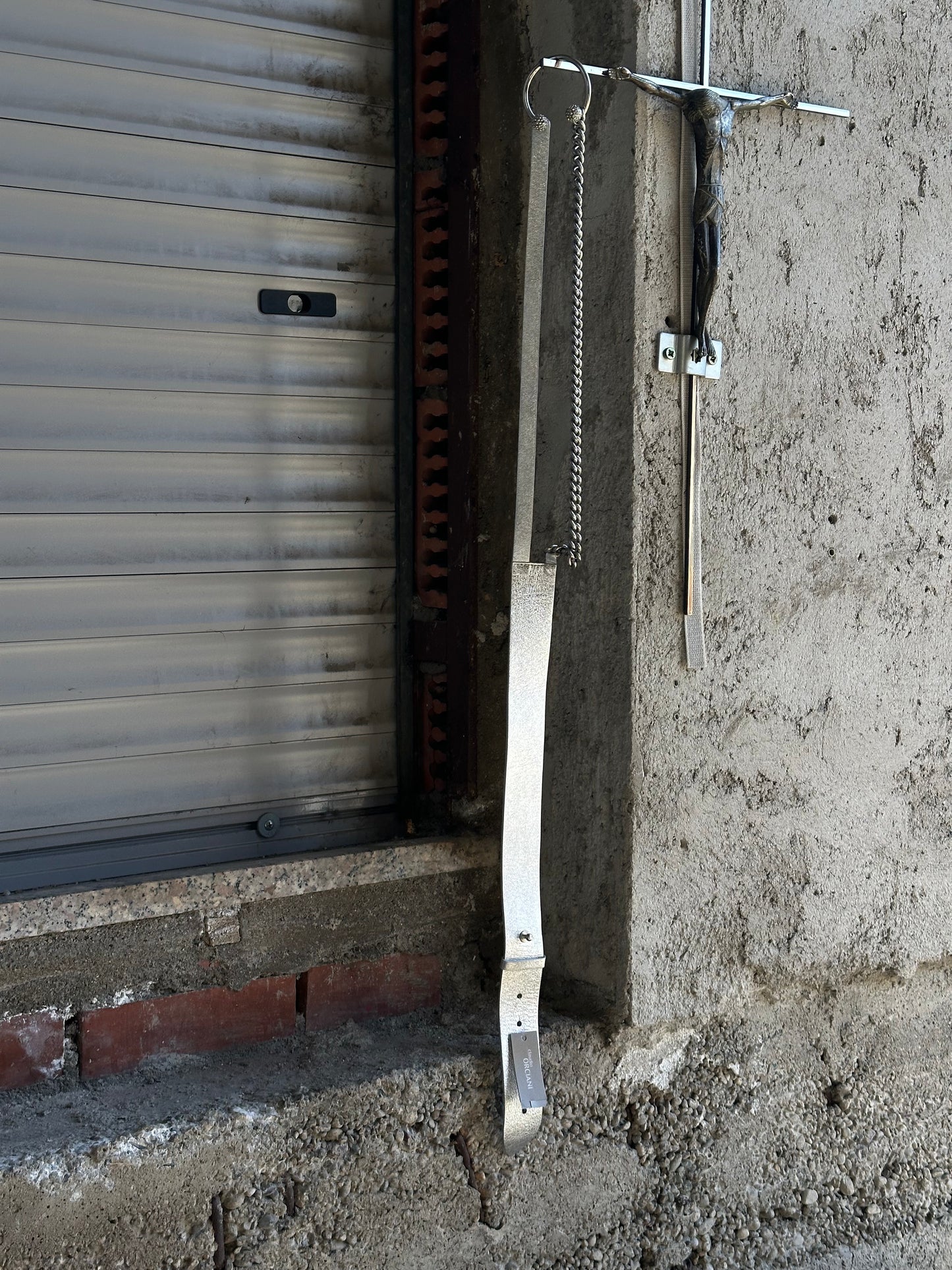 ORCIANI SILVER CHAIN BELT