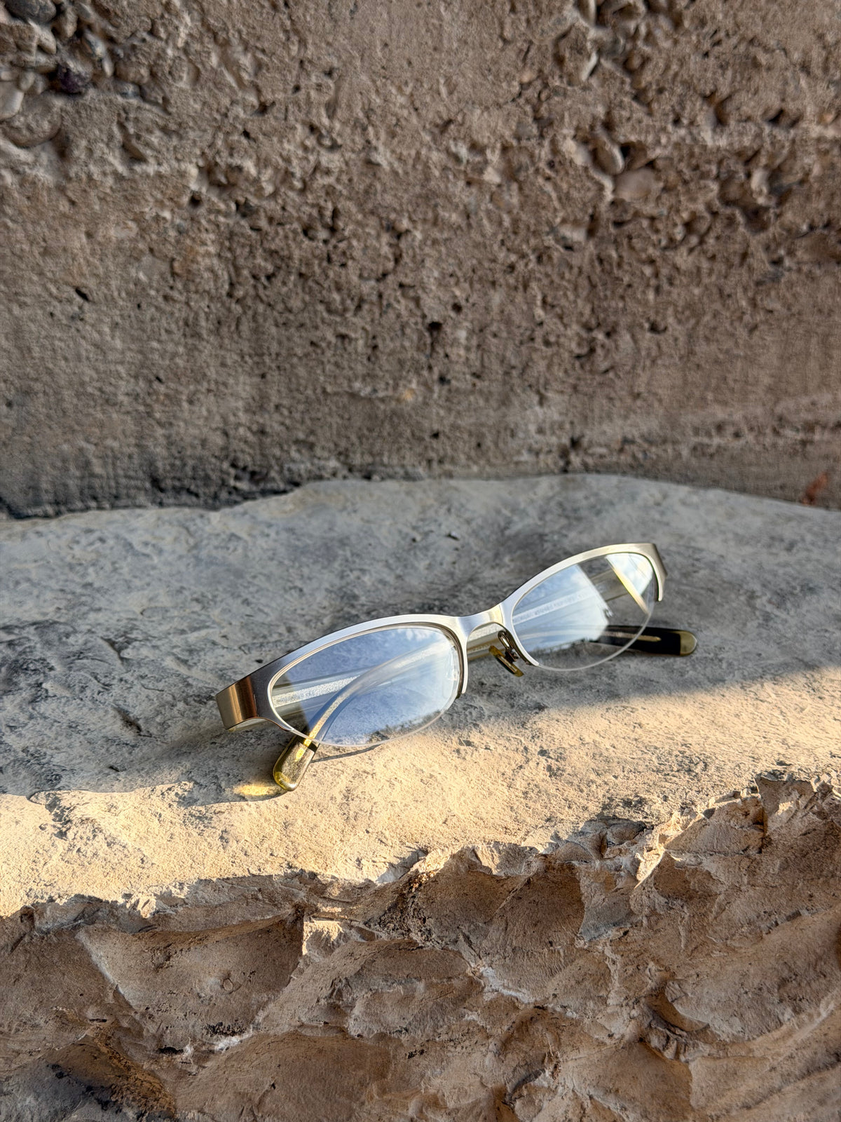 MIU MIU SILVER GLASSES