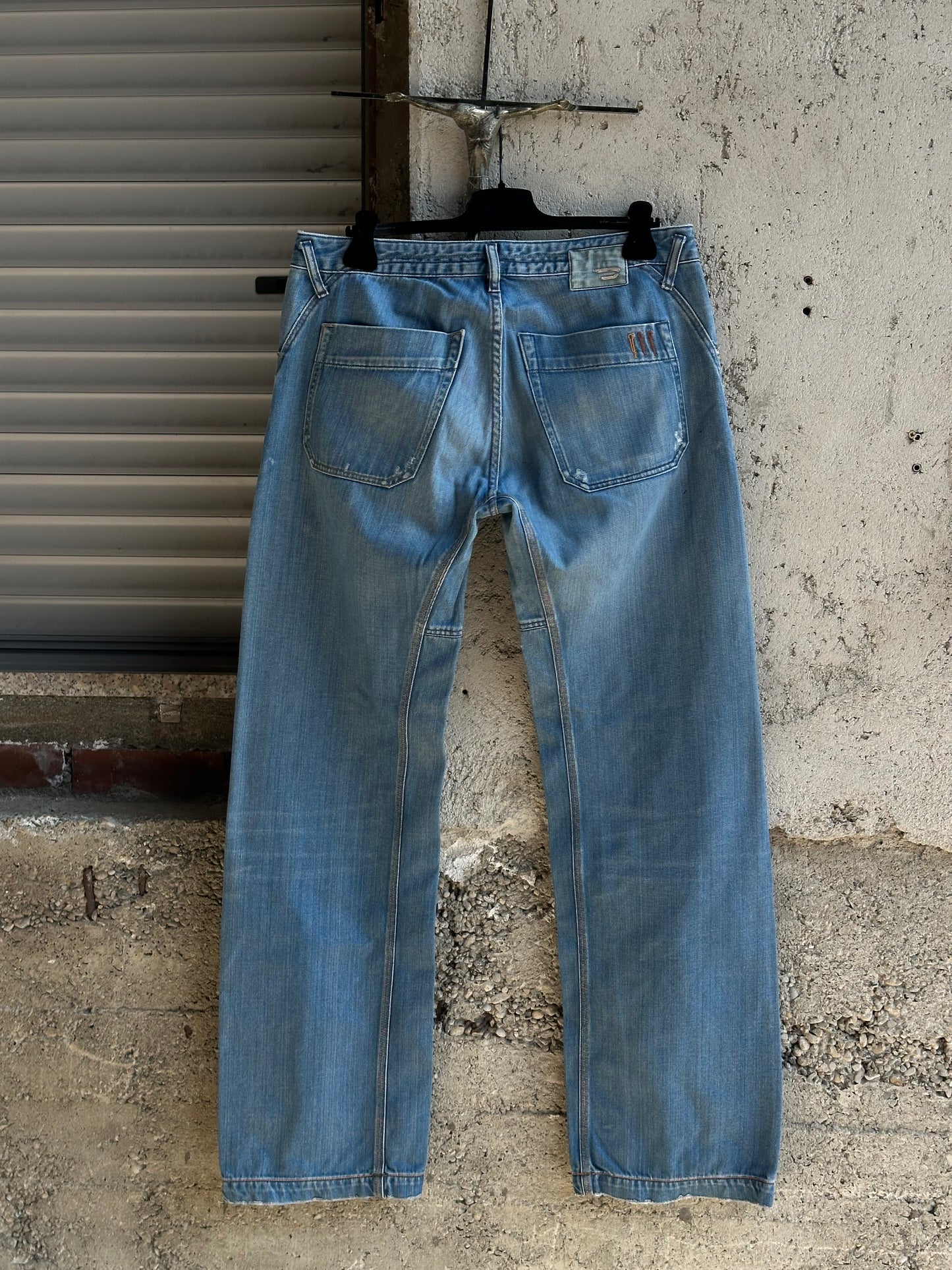 DIESEL BAGGY DENIM PANTS