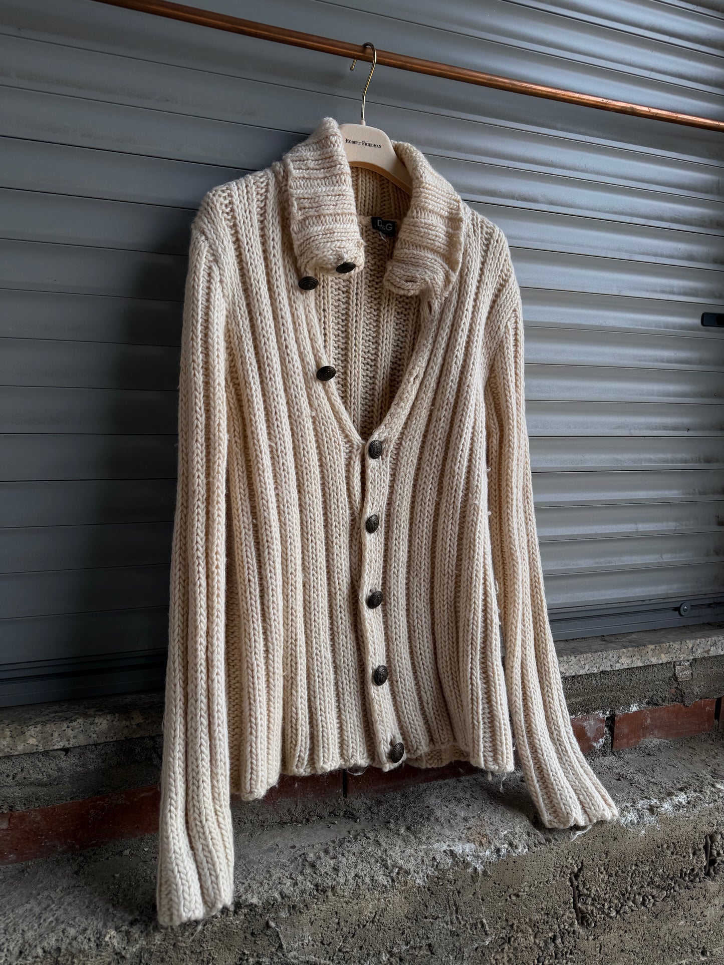 DOLCE & GABBANA BUTTON UP CARDIGAN