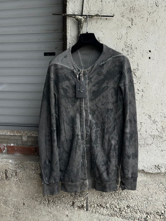 BORIS BIDJAN SABERI CAMO ASYMMETRIC JACKET