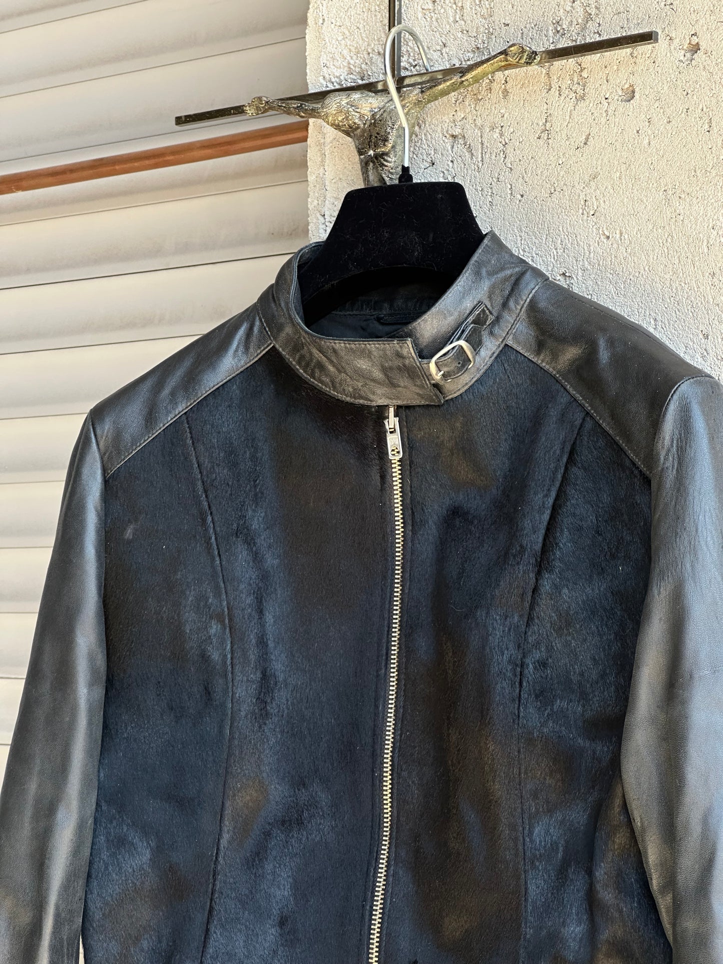 PONYHAIR - LEATHER JACKET