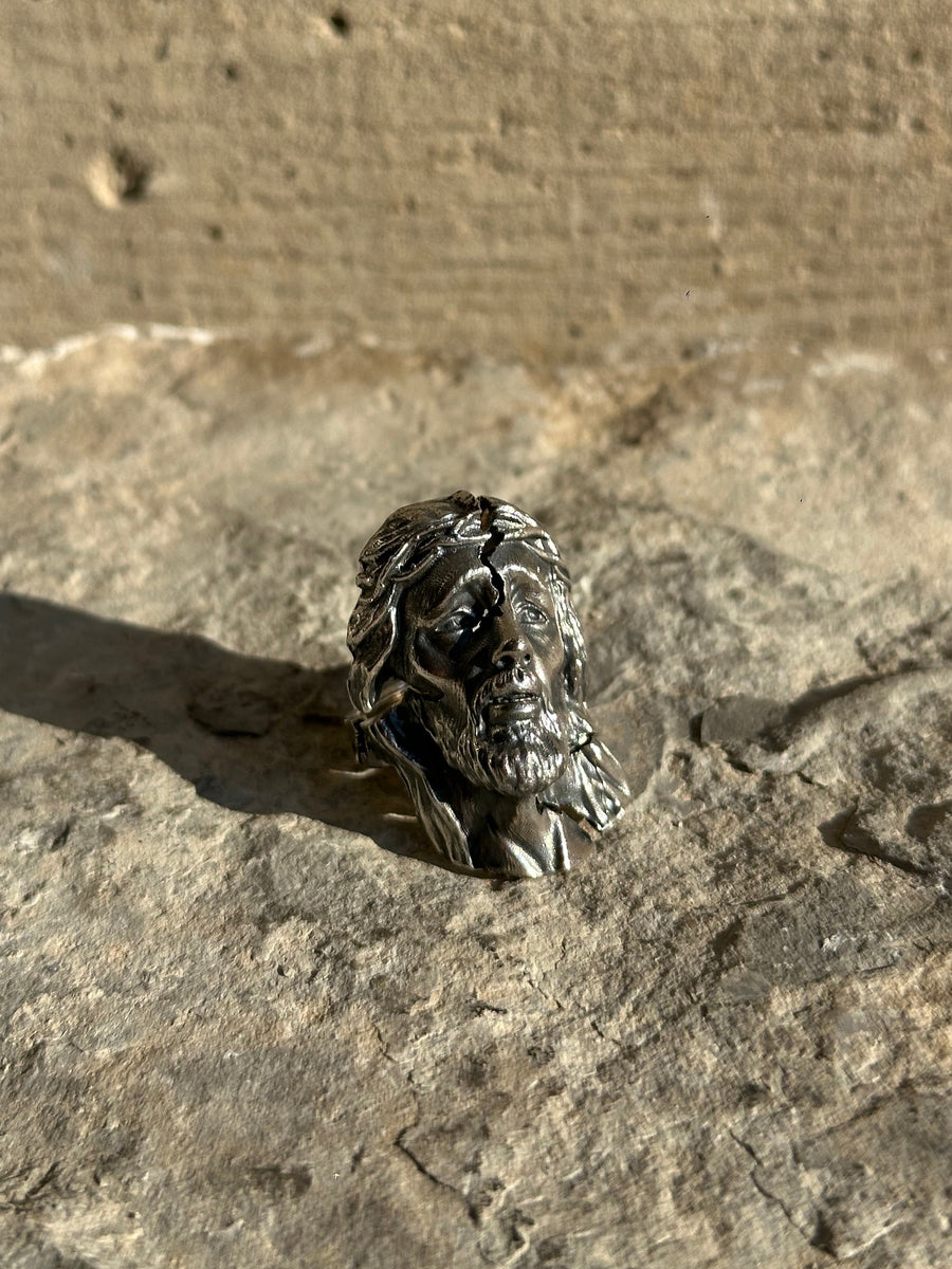 SACRED GRIEF SILVER RING BY V