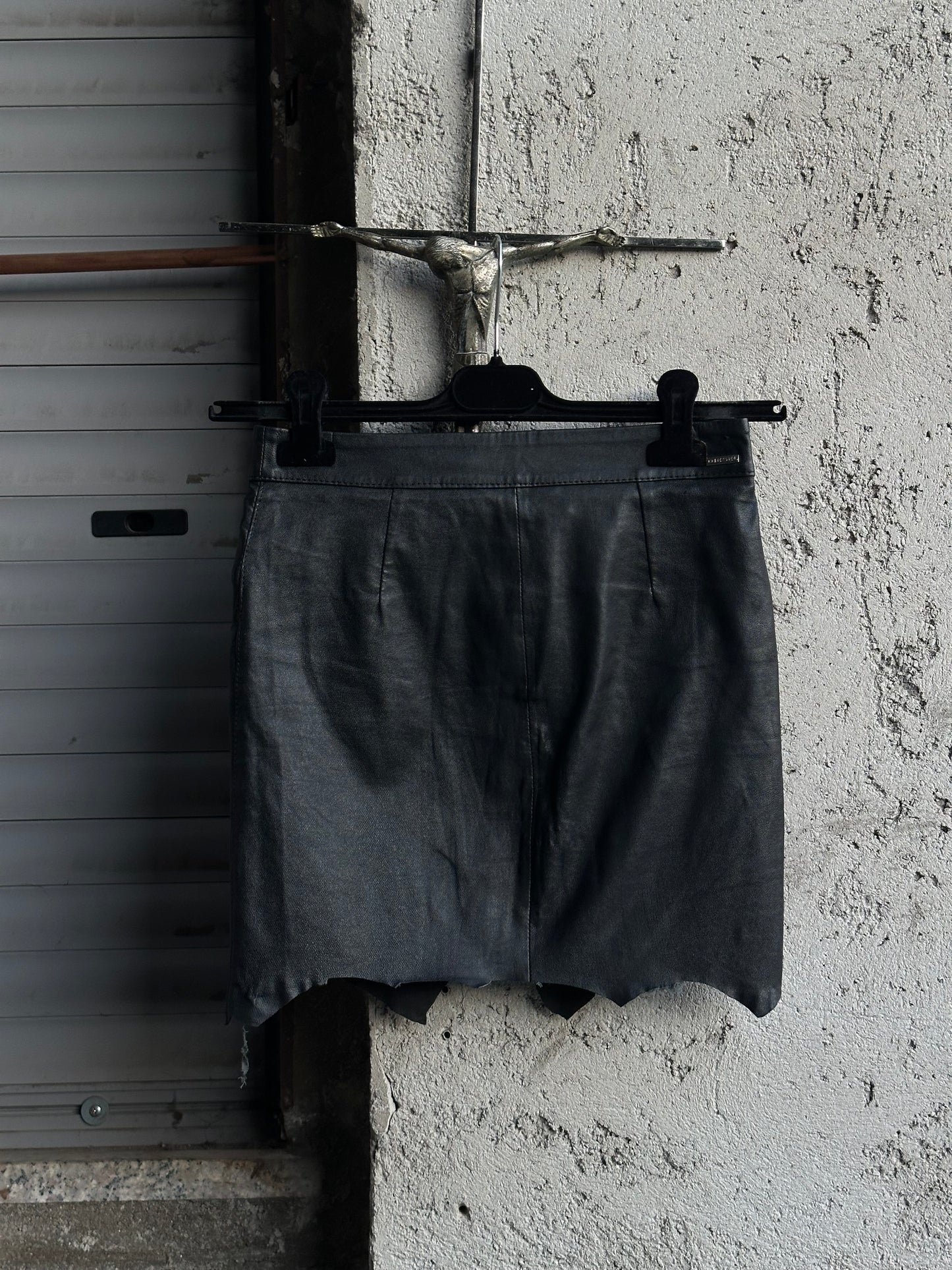DIESEL LEATHER SKIRT