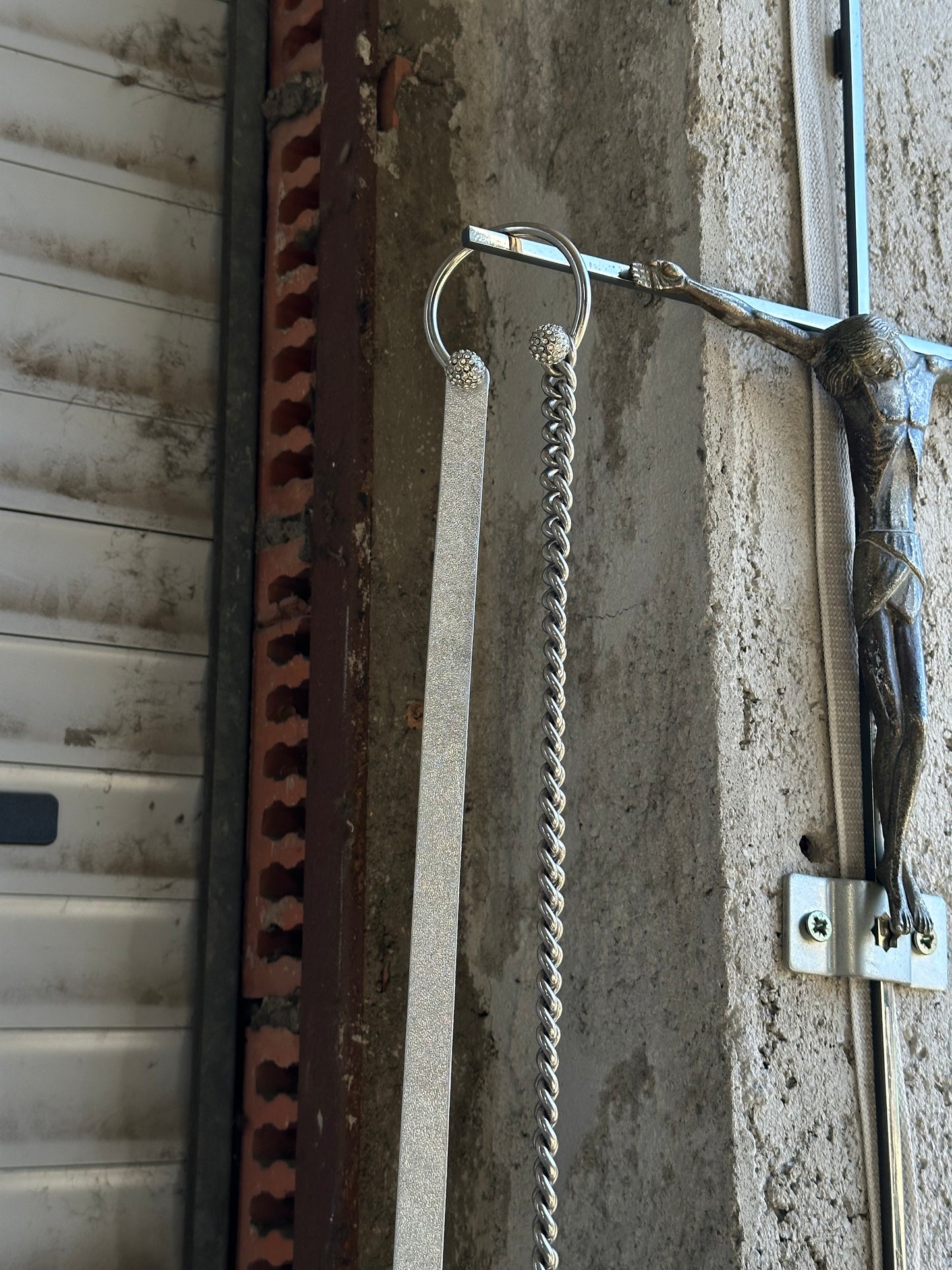 ORCIANI SILVER CHAIN BELT