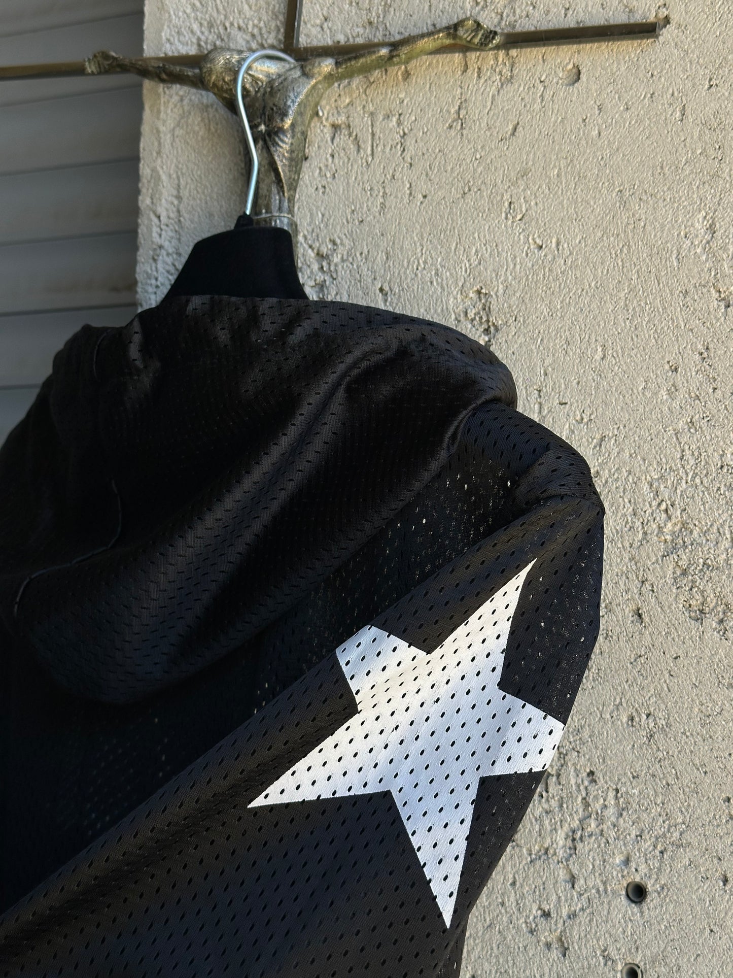 CARLSBERG BLACK MESH HOODIE