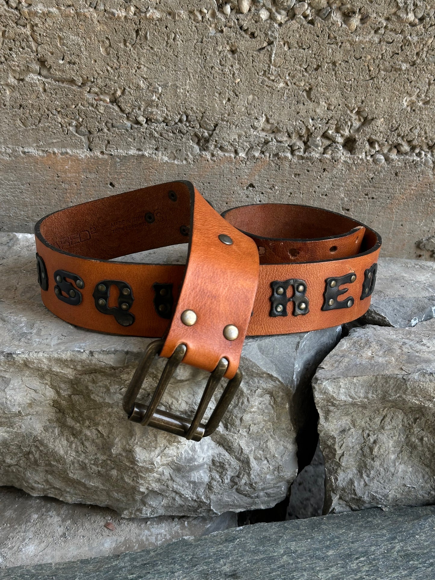 DSQUARED2 RODEO LOGO BELT