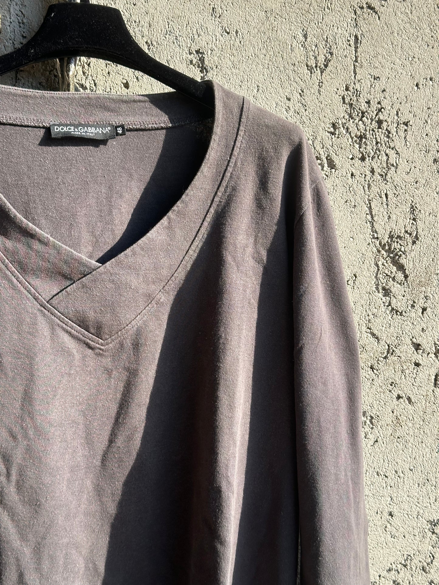 DOLCE & GABBANA GREY SWEATER