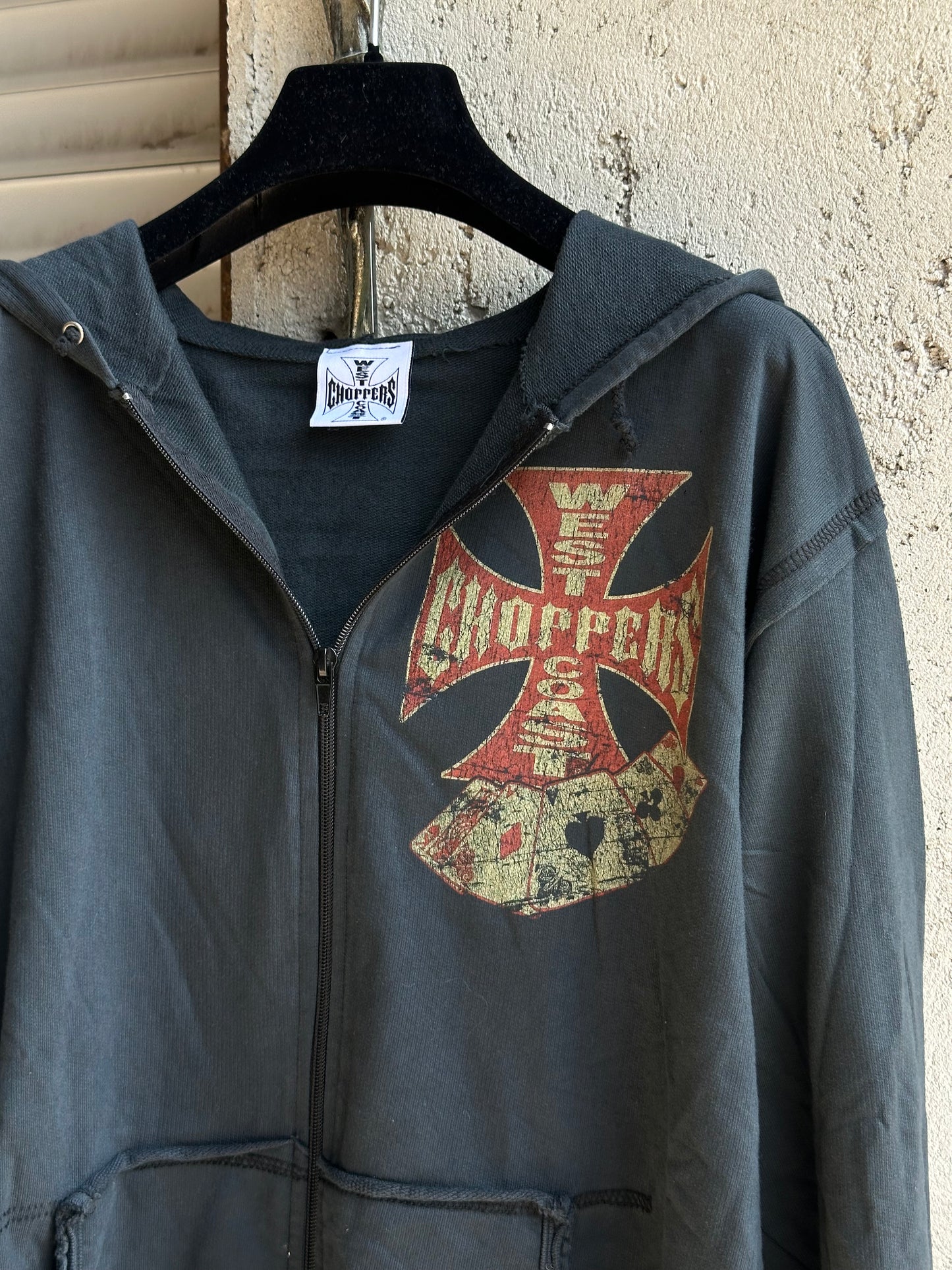 CHOPPERS SKULL HOODIE