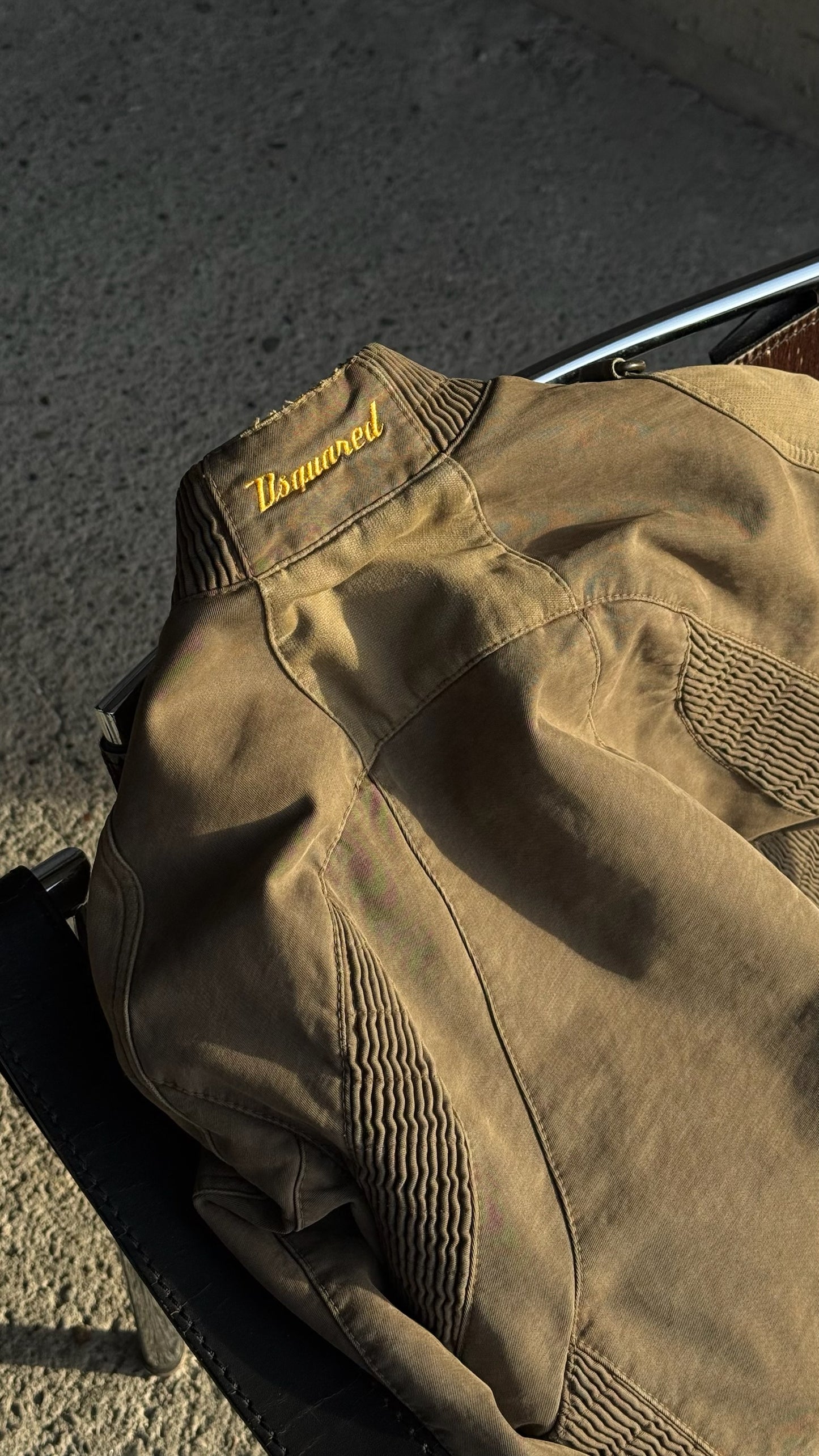 DSQUARED2 JERSEY MOTOR BOMBER