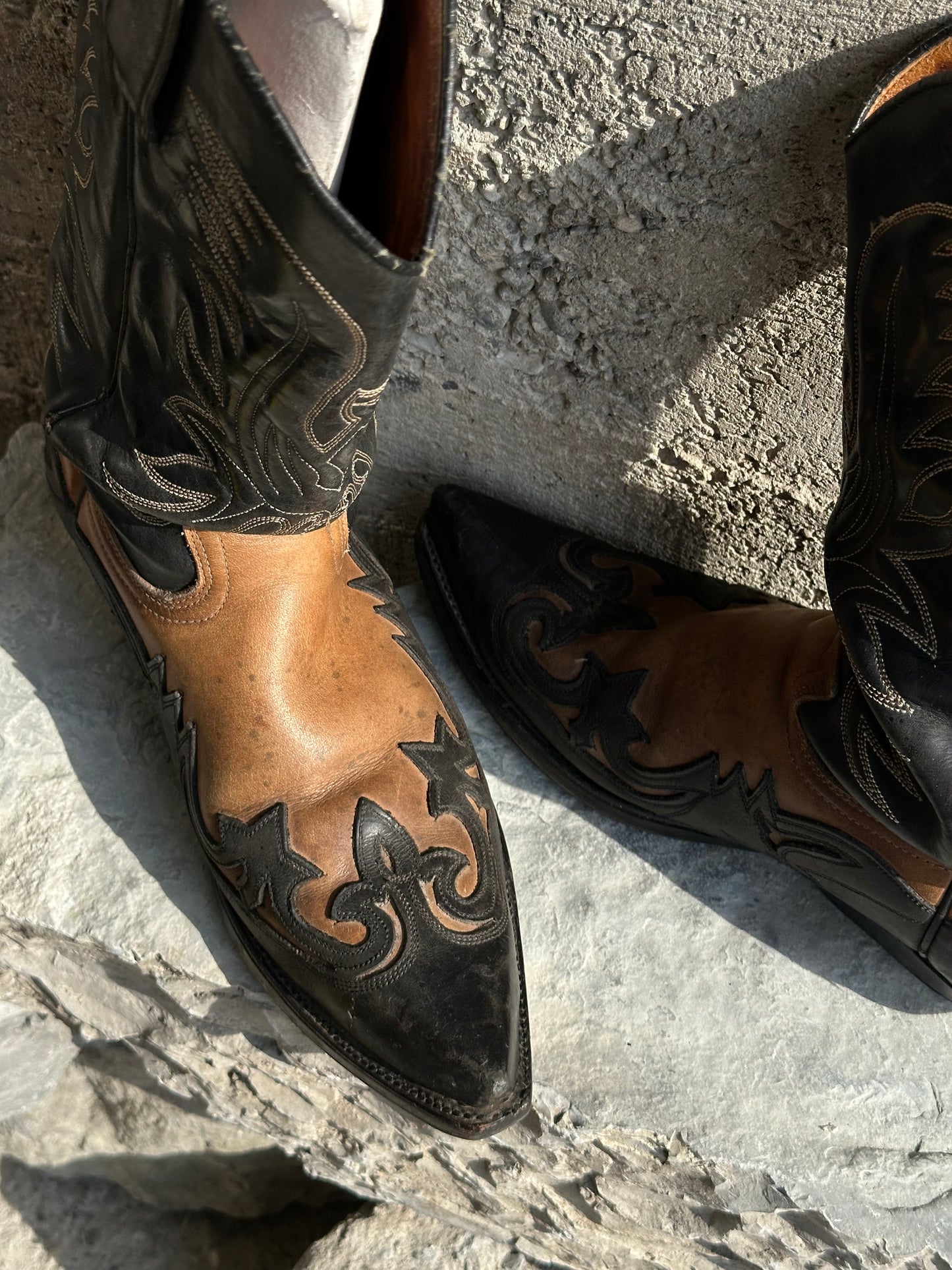 TEXAN LEATHER BOOTS