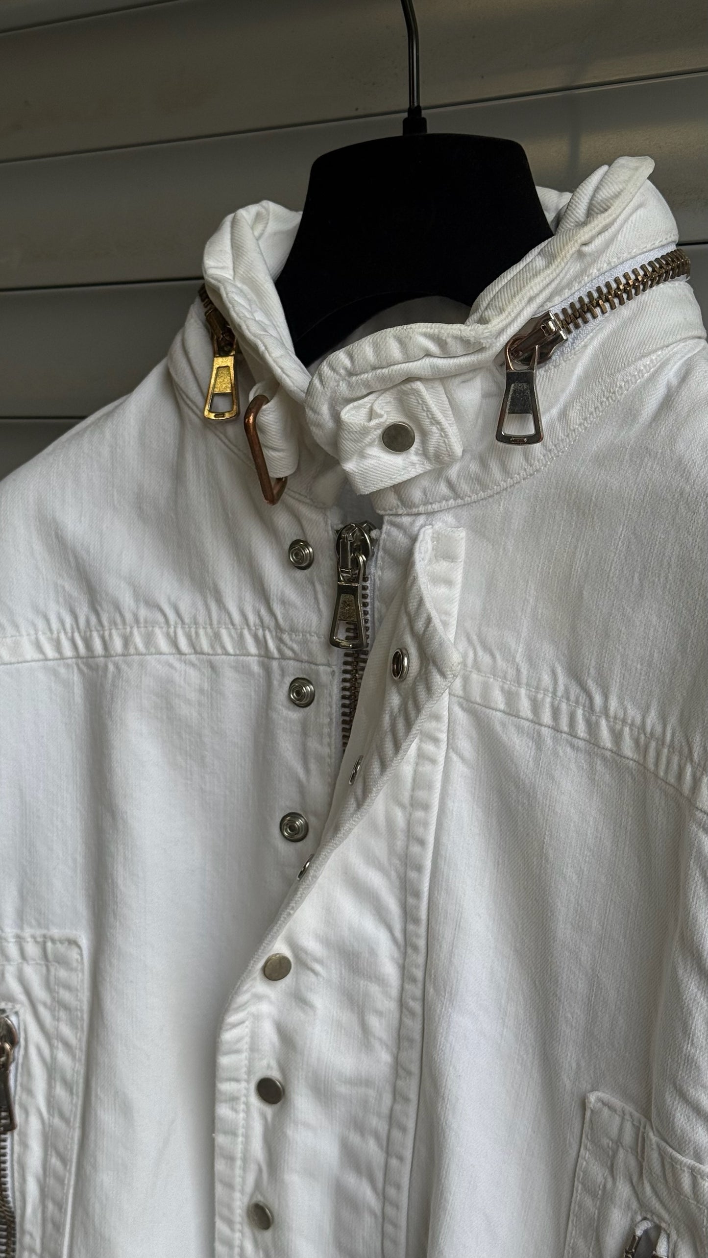 DSQUARED2 WHITE JERSEY BIKER
