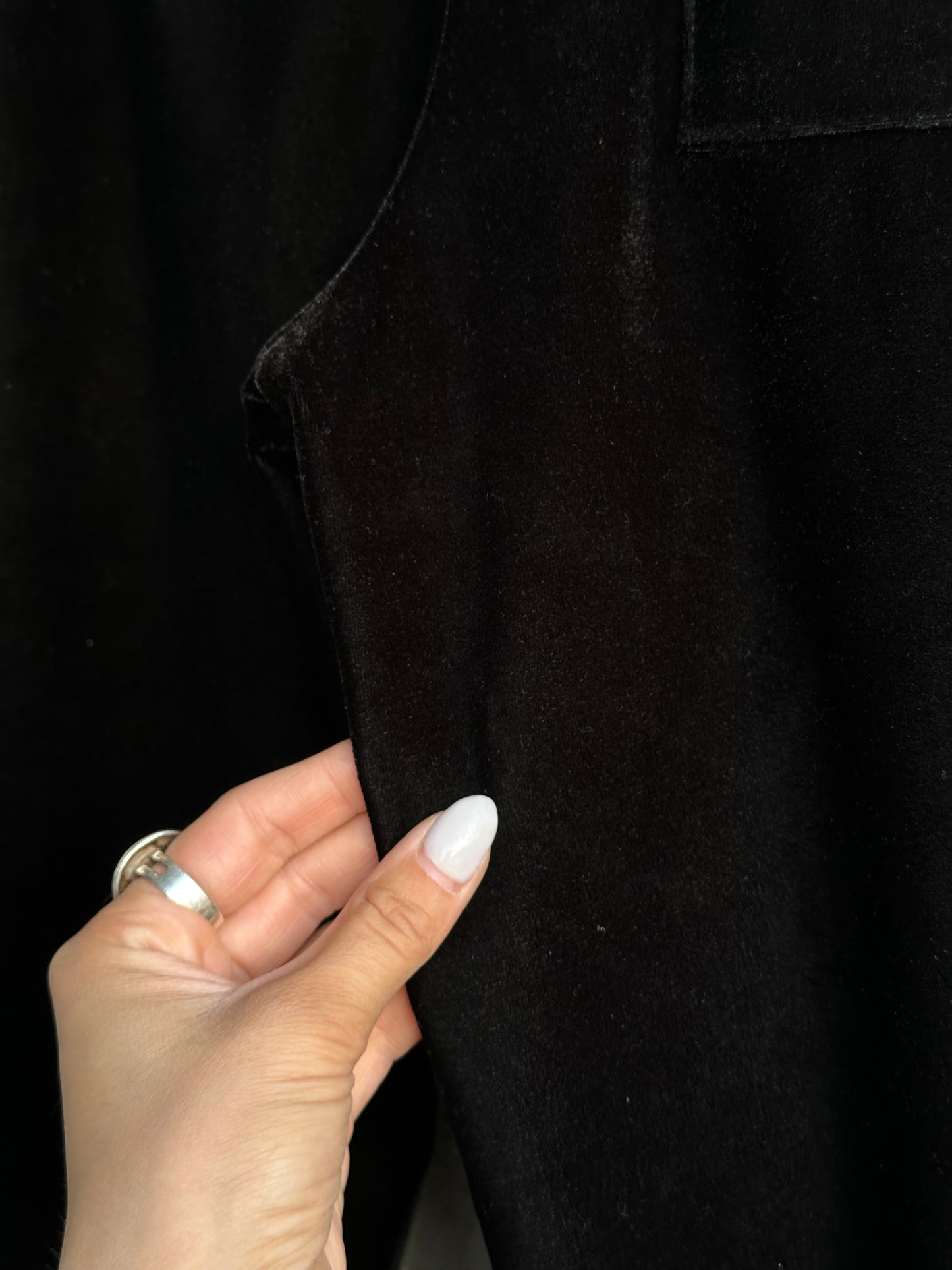 BLUMARINE VELOUR SWEATPANTS