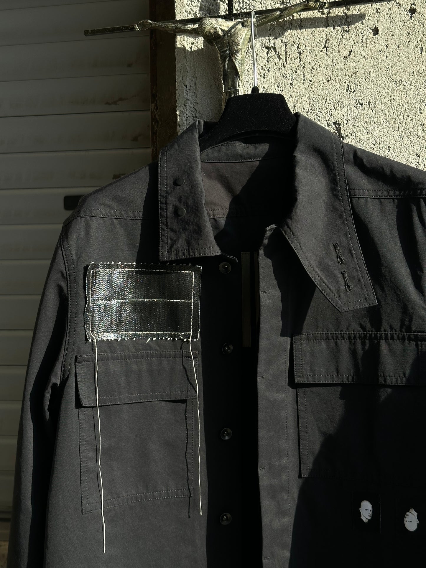RICK OWENS DRKSHDW BLACK SHIRT