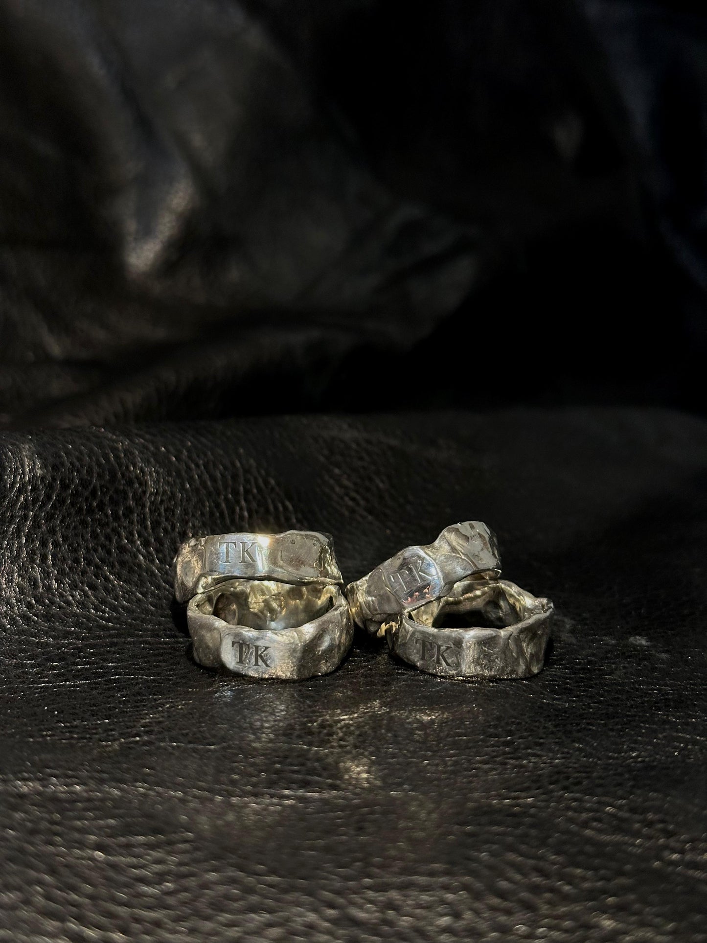 HAILV LASER CUSTOM SILVER RING
