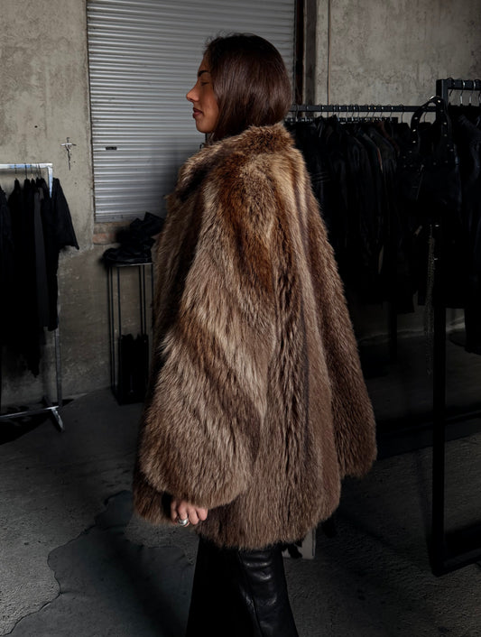 FOX FUR COAT