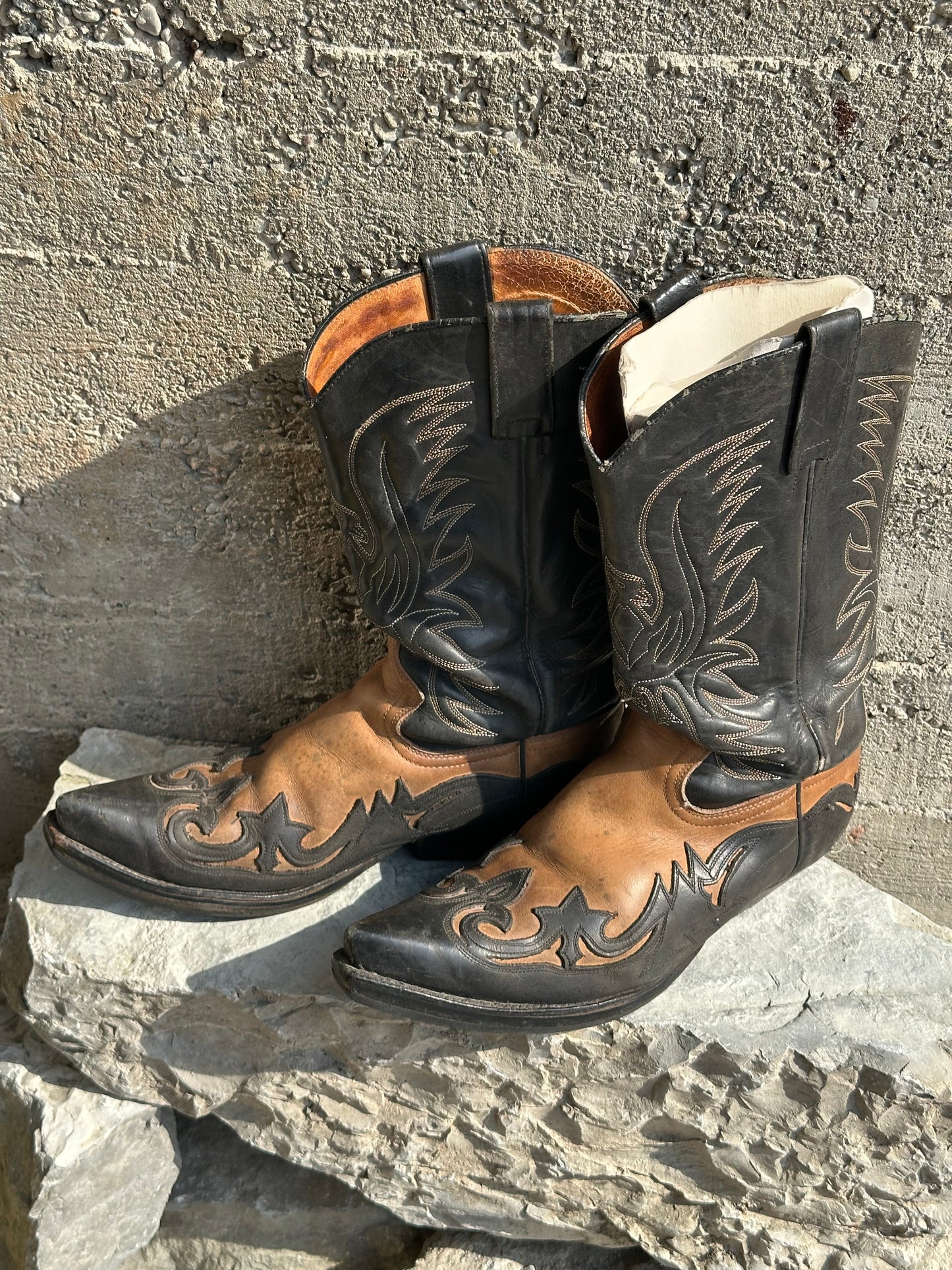 TEXAN LEATHER BOOTS